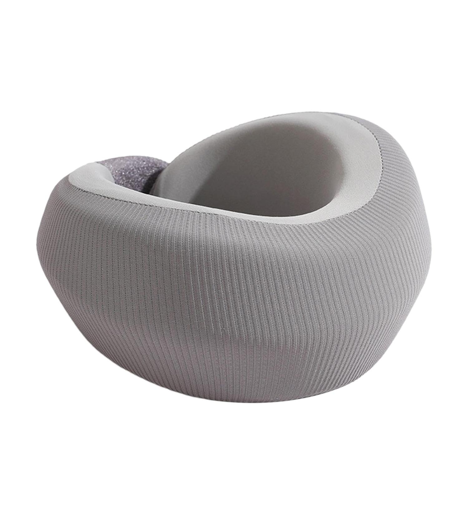 Soft Cervical Collar Neck Support Brace Elastic Supports | Soft Foam Wraps Keep Vertebrae Stable Soft Neck Support Relieves Pressure in Spine Neck Support Brace for Travel Gray - Buy Online on GoSupps.com