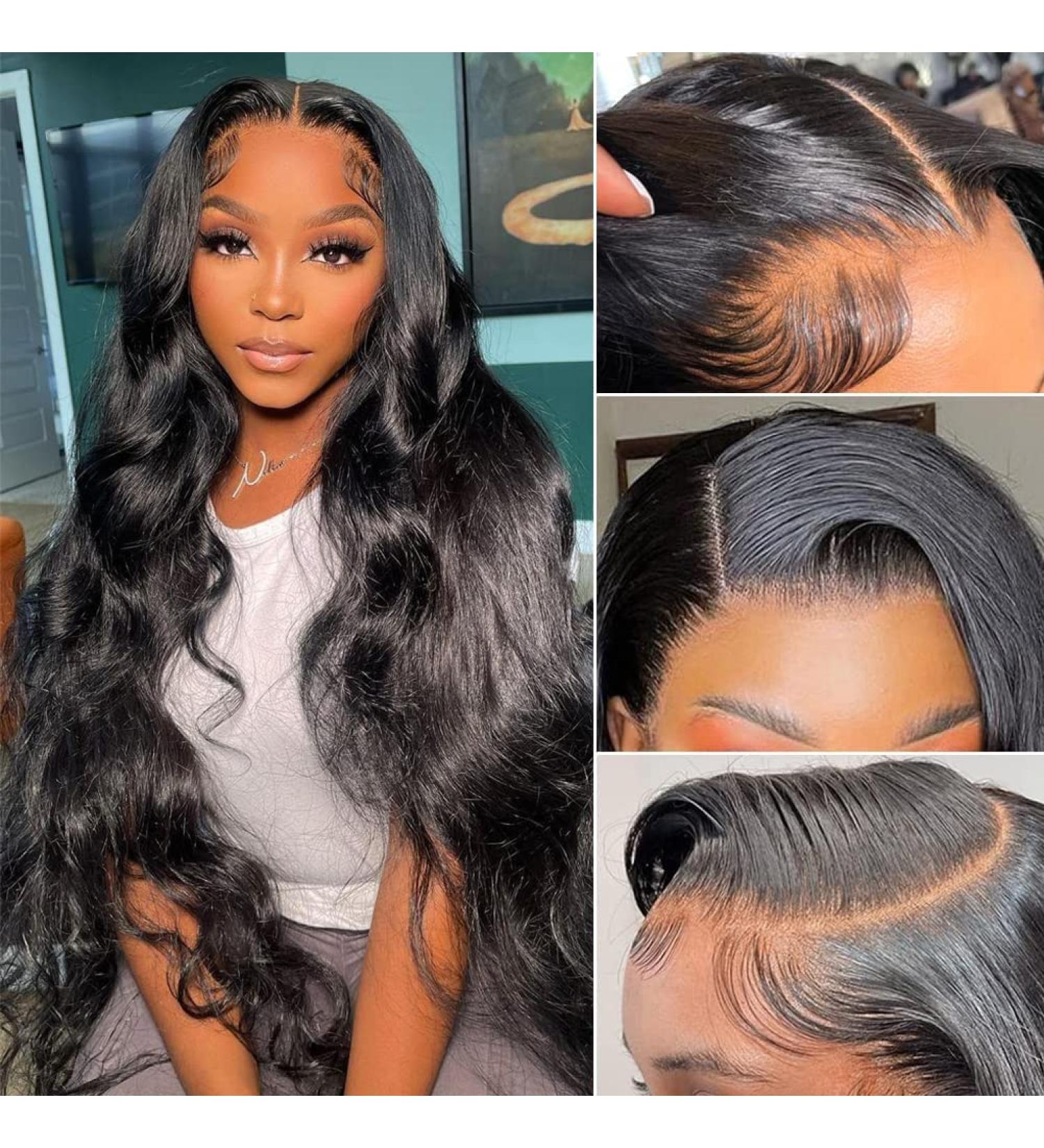MsSunlight 26 Inch Body Wave HD Lace Front Wig 180% Density - 100% Real Human Hair - Buy Online on GoSupps.com