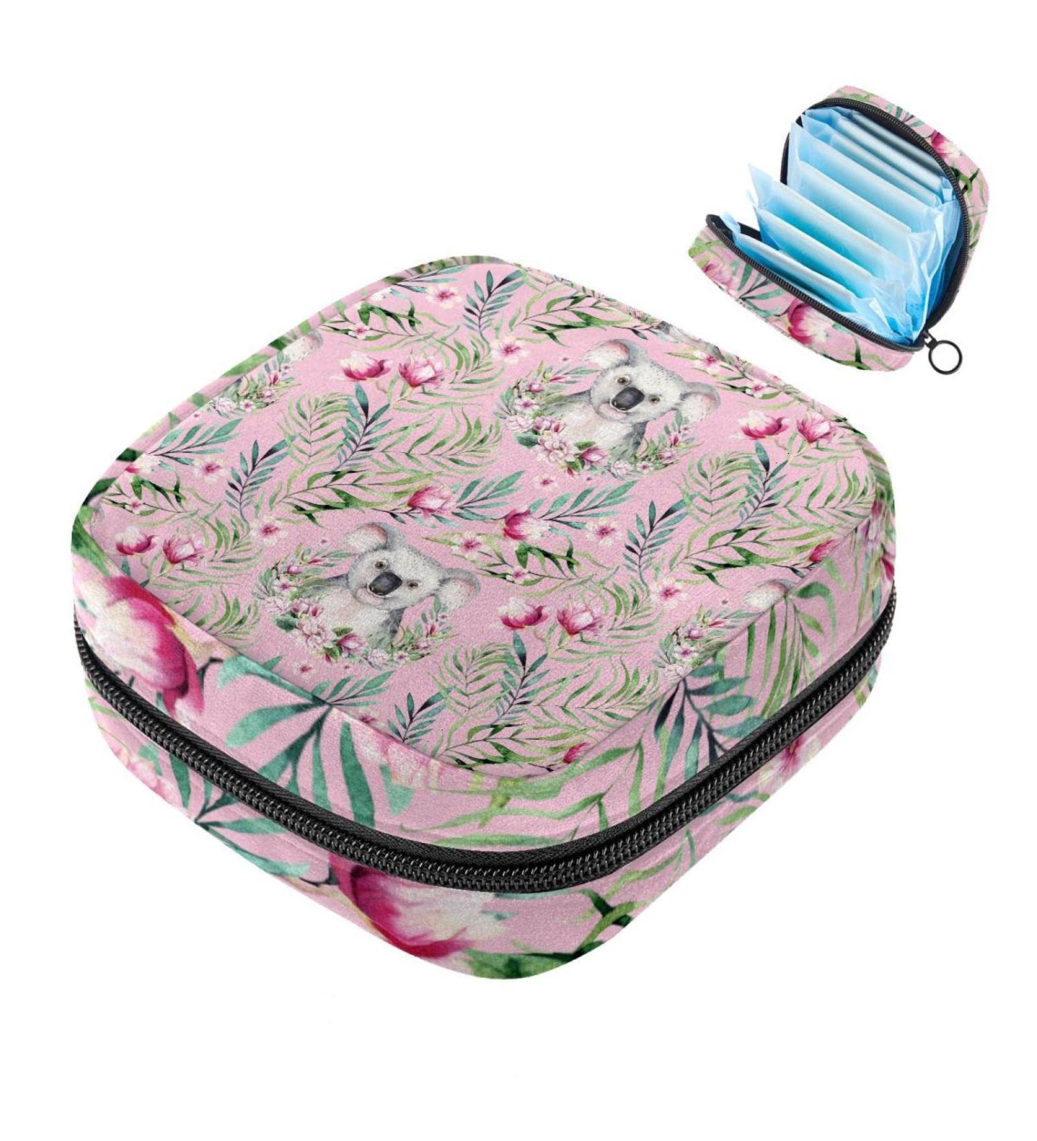 Shop Women's Binding-Up Bags | Koala & Flowers | Multi-Purpose Tampon Storage with Zip Pockets - Buy Online on GoSupps.com