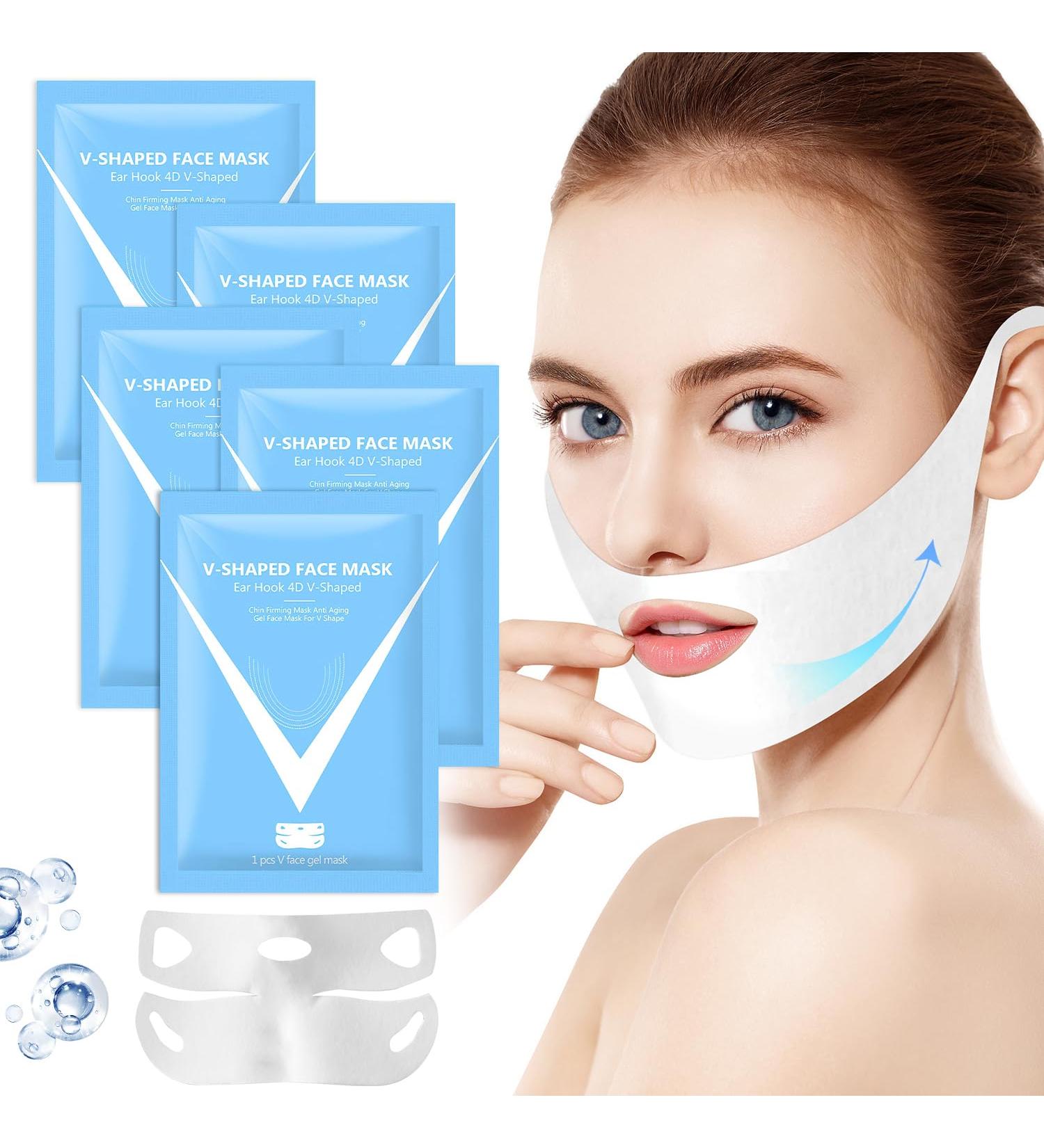 Bloskin Double Chin Mask - Reusable Silicone Lifting Face & Neck Mask for Double Chin Reduction - Buy Online on GoSupps.com