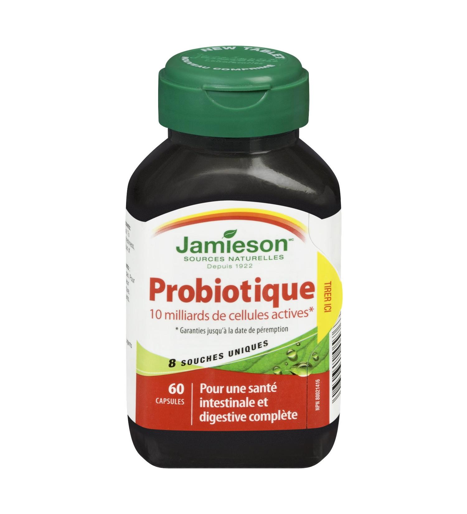 Jamieson Probiotic 10 Billion Active Cells 60 Capsules