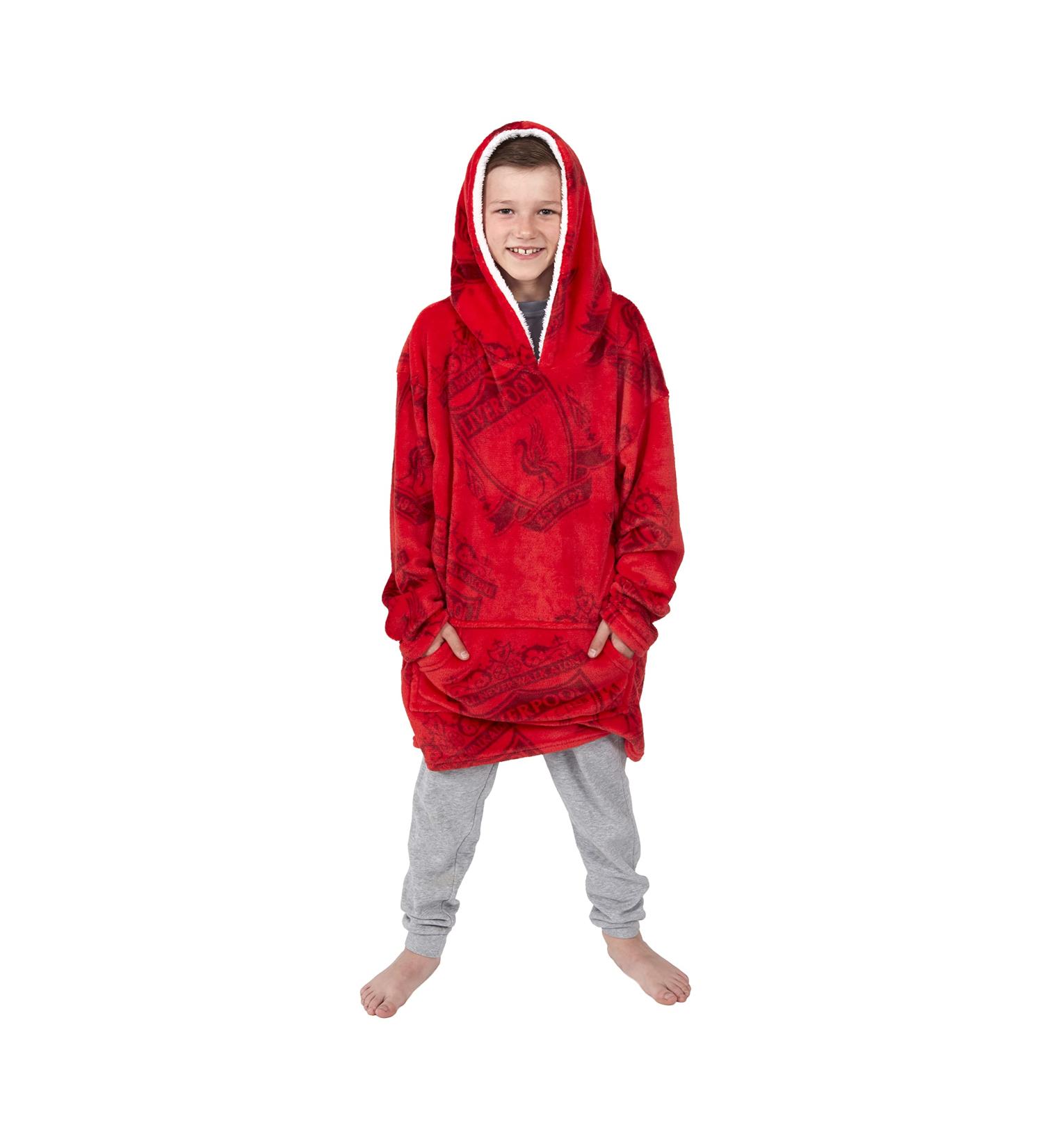 Coco Moon Liverpool FC Child Hooded Blanket Poncho - Super Soft Fleece Changing Robe - Buy Online on GoSupps.com