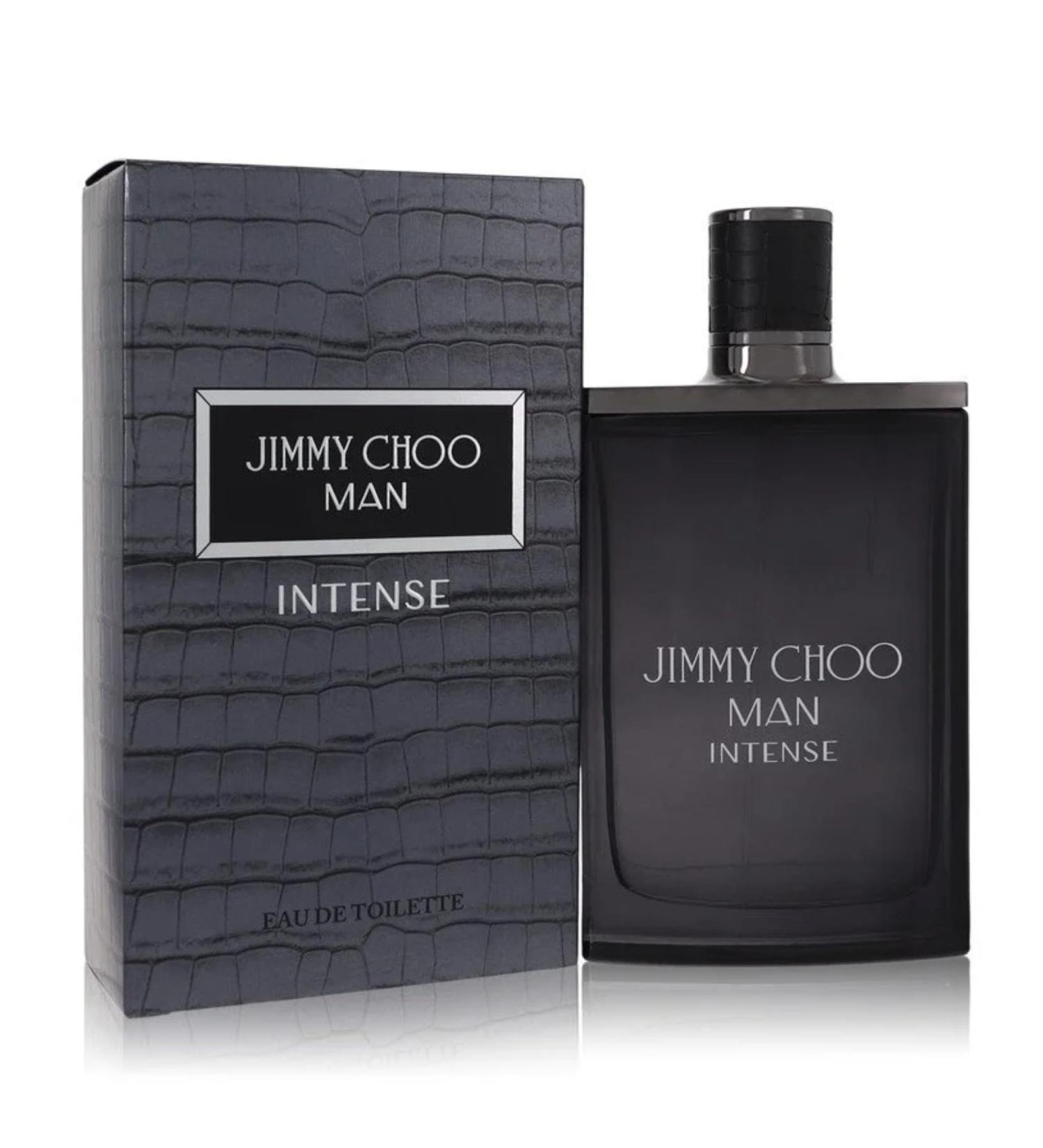 Jimmy-Choo Man Intense Perfume for Men Eau de Toilette para Hombre 3.4 oz (100 ml)