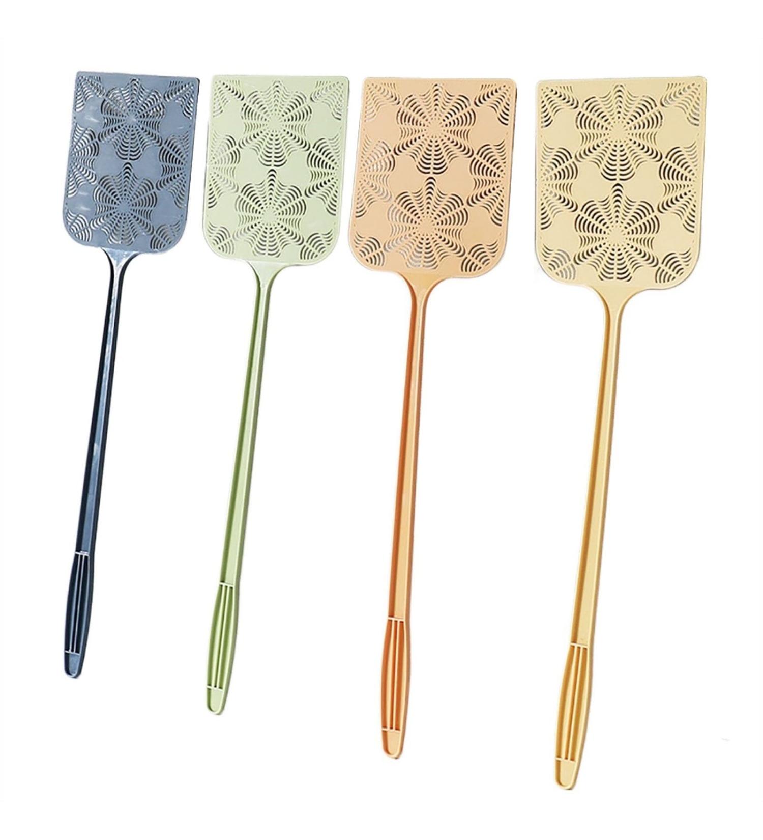 KKRAUS Fly Swatter Long Handle Heavy Duty Manual Plastic Fly Swatters Durable Flexible Flyswatter for Indoor Outdoor Fly Killer - Buy Online on GoSupps.com