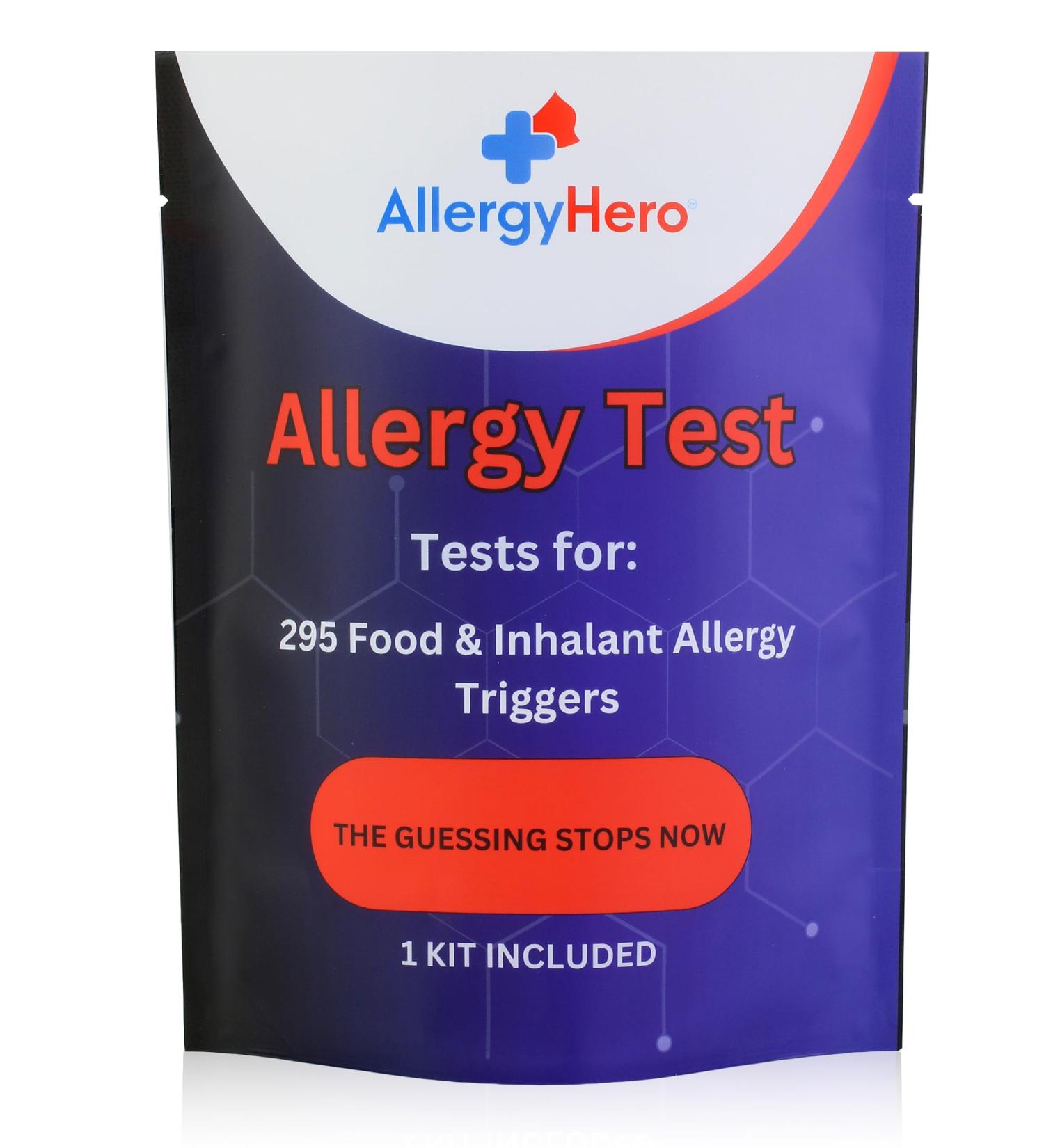 At-Home Allergy Test - 295 Triggers | Accurate & Fast Results Ship Worldwide - Buy Online on GoSupps.com