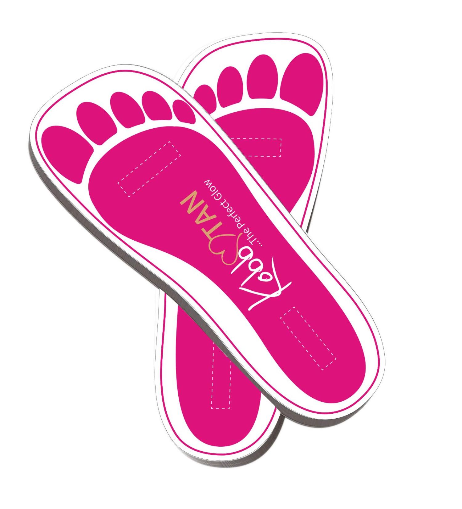 25 Pairs (50 Feet) Disposable Spray Tanning Feet Pads for Sunless Airbrush Tanning Tent - Buy Online on GoSupps.com