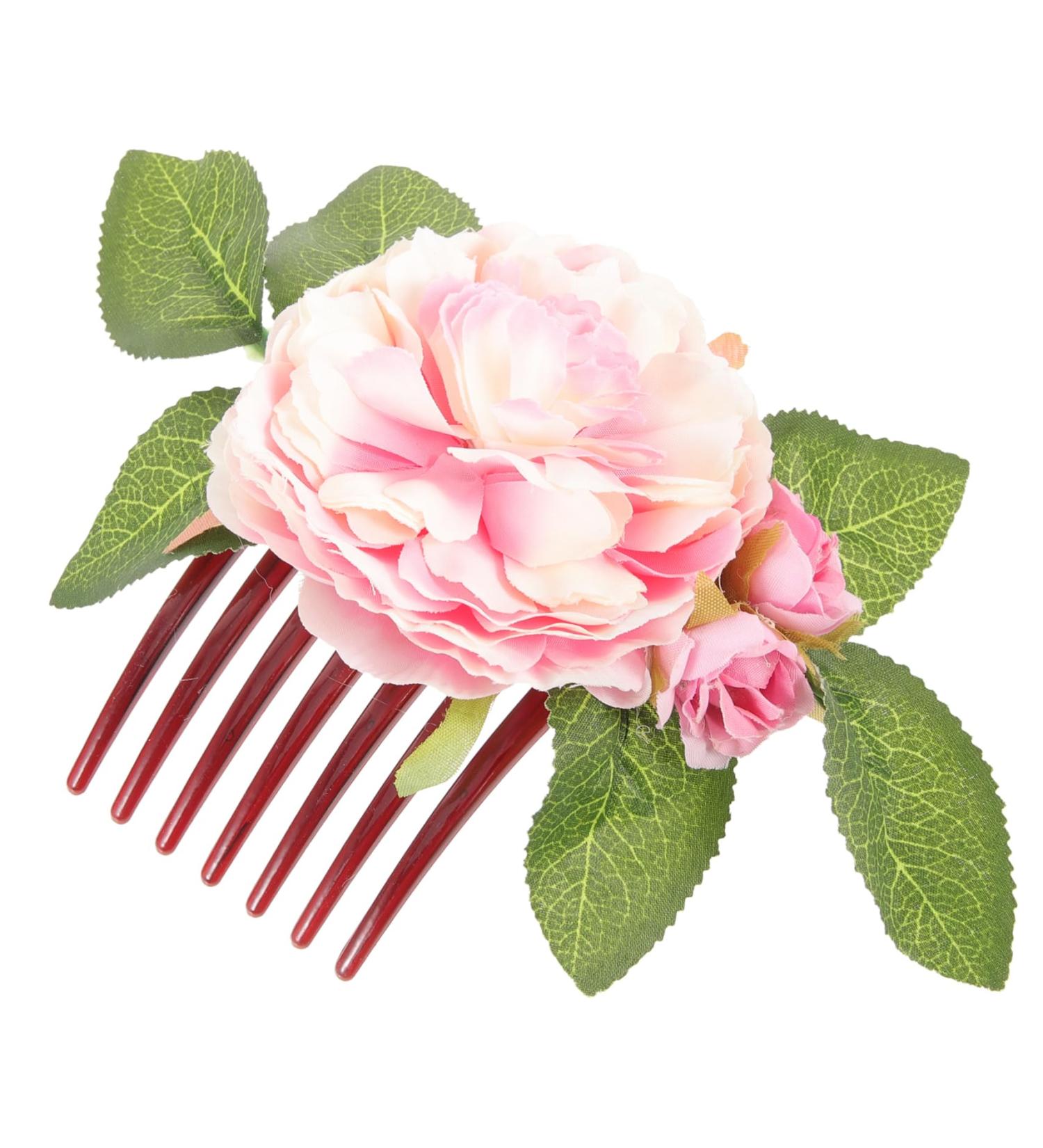 MAGICLULU Decorative Hair Combs Side Hair Combs Hair Side Combs Side Combs for Women Fine Thin Hair Flower Hair Accessories Hair Accessories for Women Women's Fashion Plastic Slide Rail - Buy Online on GoSupps.com