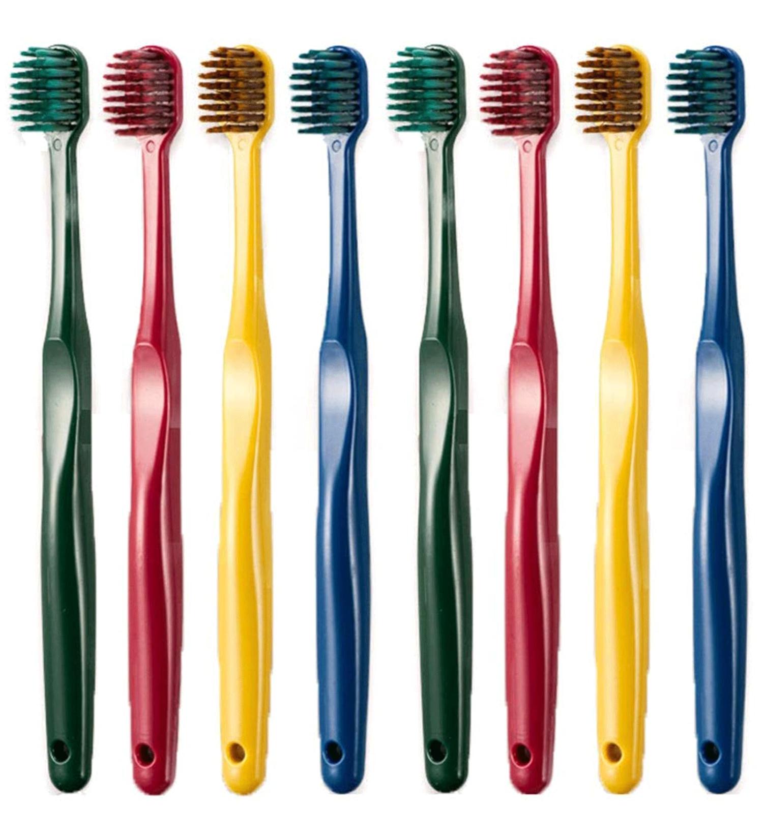 Zumaha Compact Toothbrush 8-Pack - Ergonomic Soft Bristles for Adults Pregnant Women & Juniors | Wide Head Design & Travel-Friendly - Buy Online on GoSupps.com
