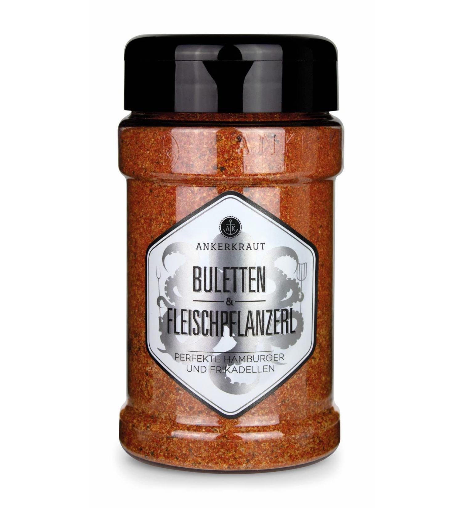 Ankerkraut Buletten & Fleischpflanzerl Spice Mix for Meatballs - 220g Shaker | Premium Meatball Seasoning for Delicious International Dishes - Buy Online on GoSupps.com
