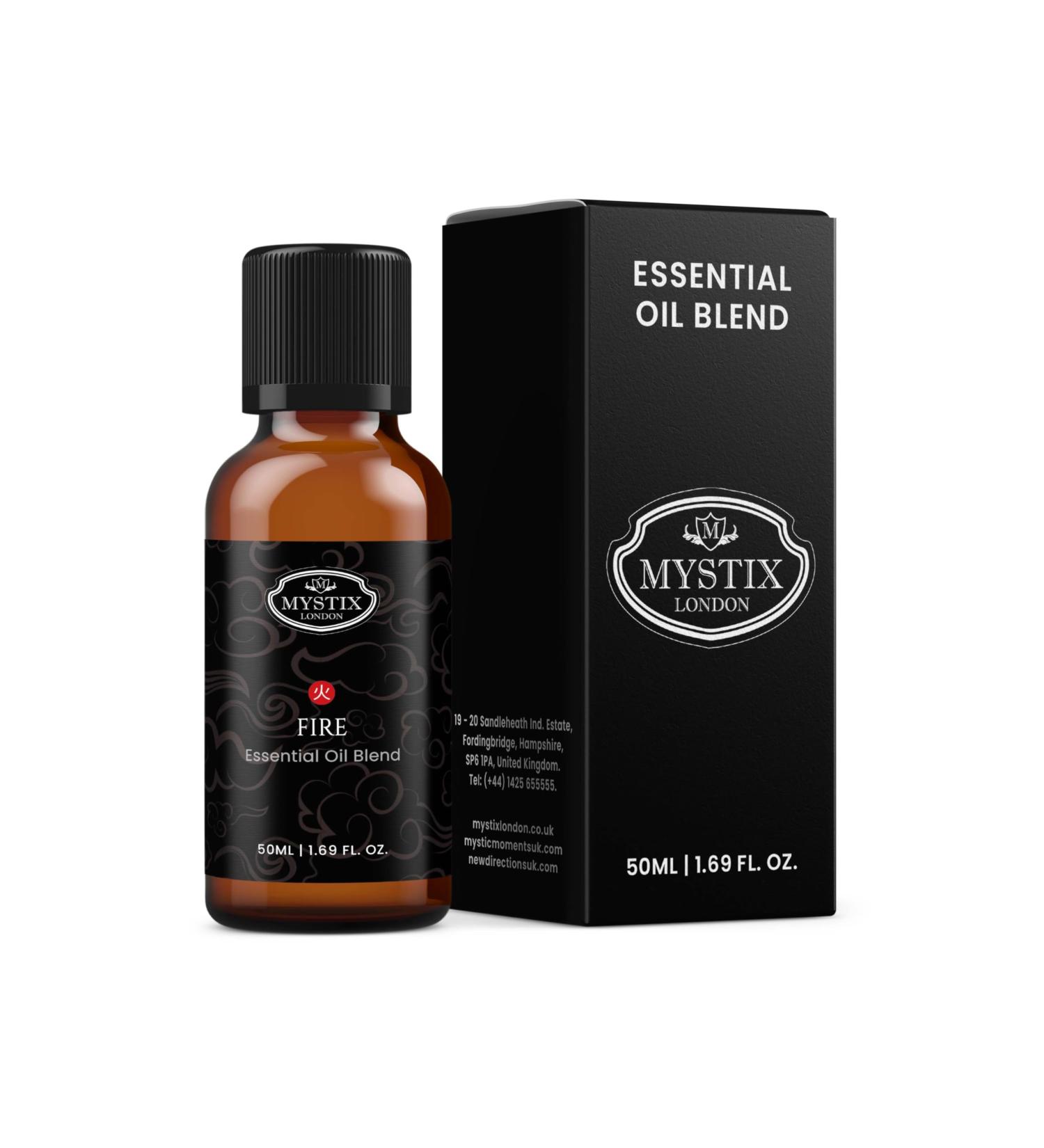 Mystix London | Chinese Fire Element Essential Oil Blend - 50ml - Buy Online on GoSupps.com
