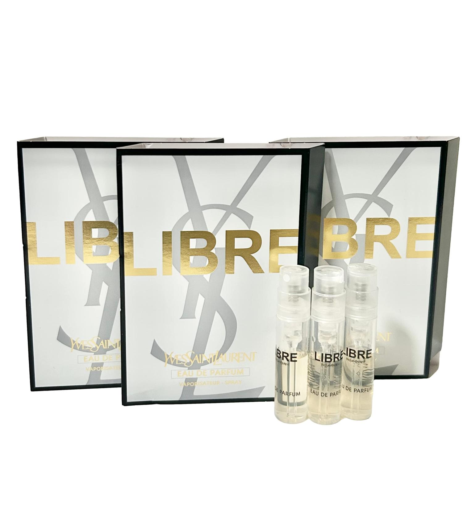 Yves Saint Laurent YSL Libre Sample Women Perfume 1.2 ml / 0.04 oz - set of 3 - Buy Online on GoSupps.com