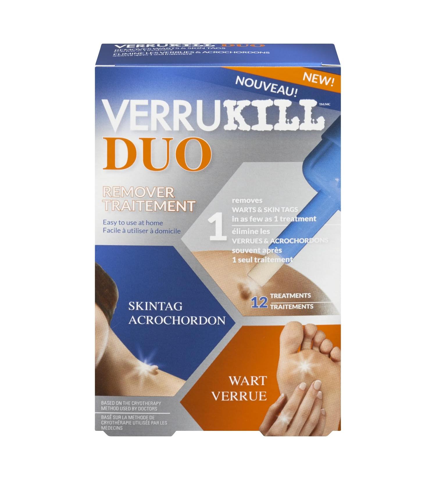 Verrukill Duo Remover Treatment 12 Count - Buy Online on GoSupps.com