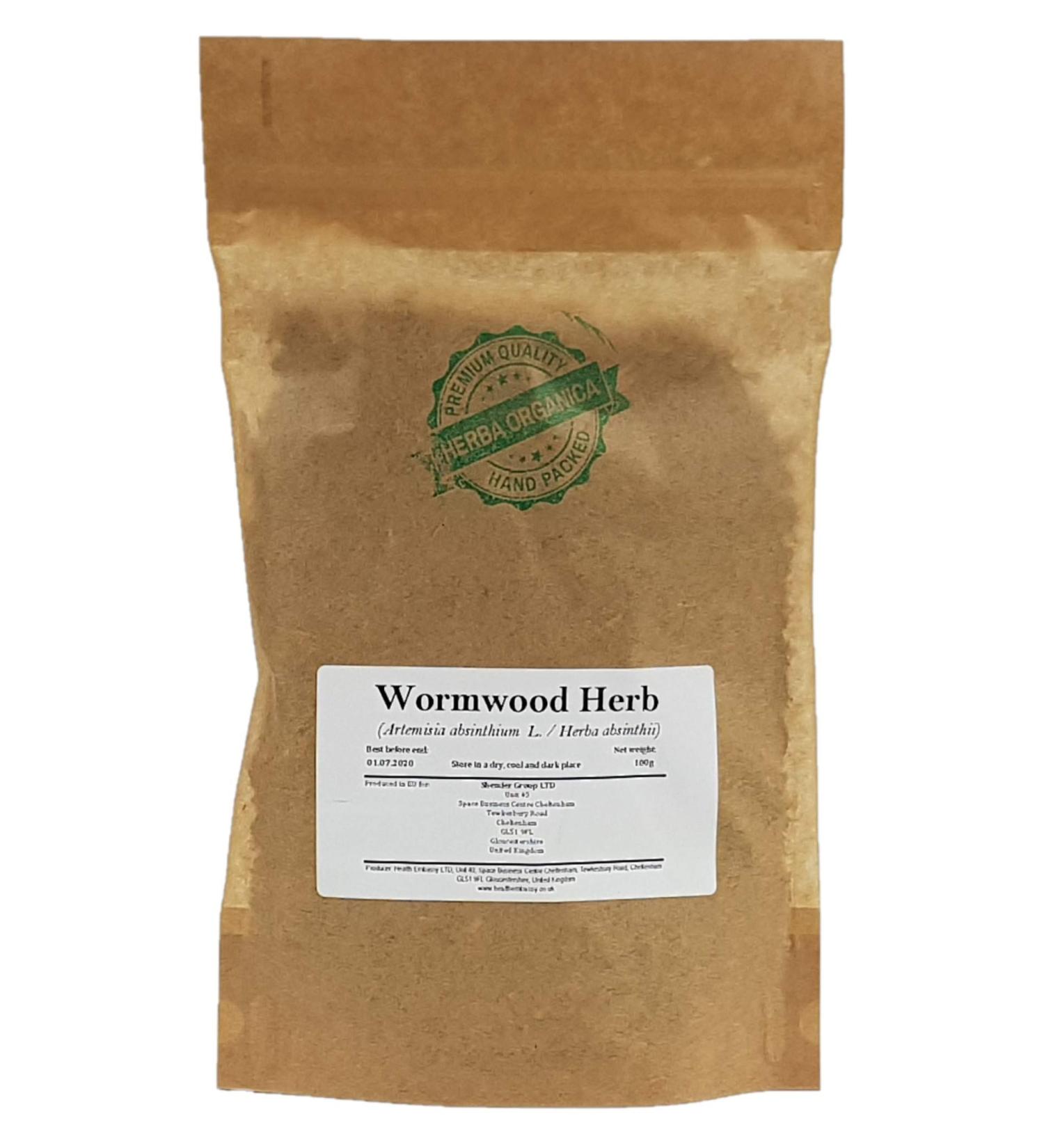 Herba Organica Herbe de Absinthe Tisane - Artemisia Absinthium L - Wormwood Herb Tea (100g)