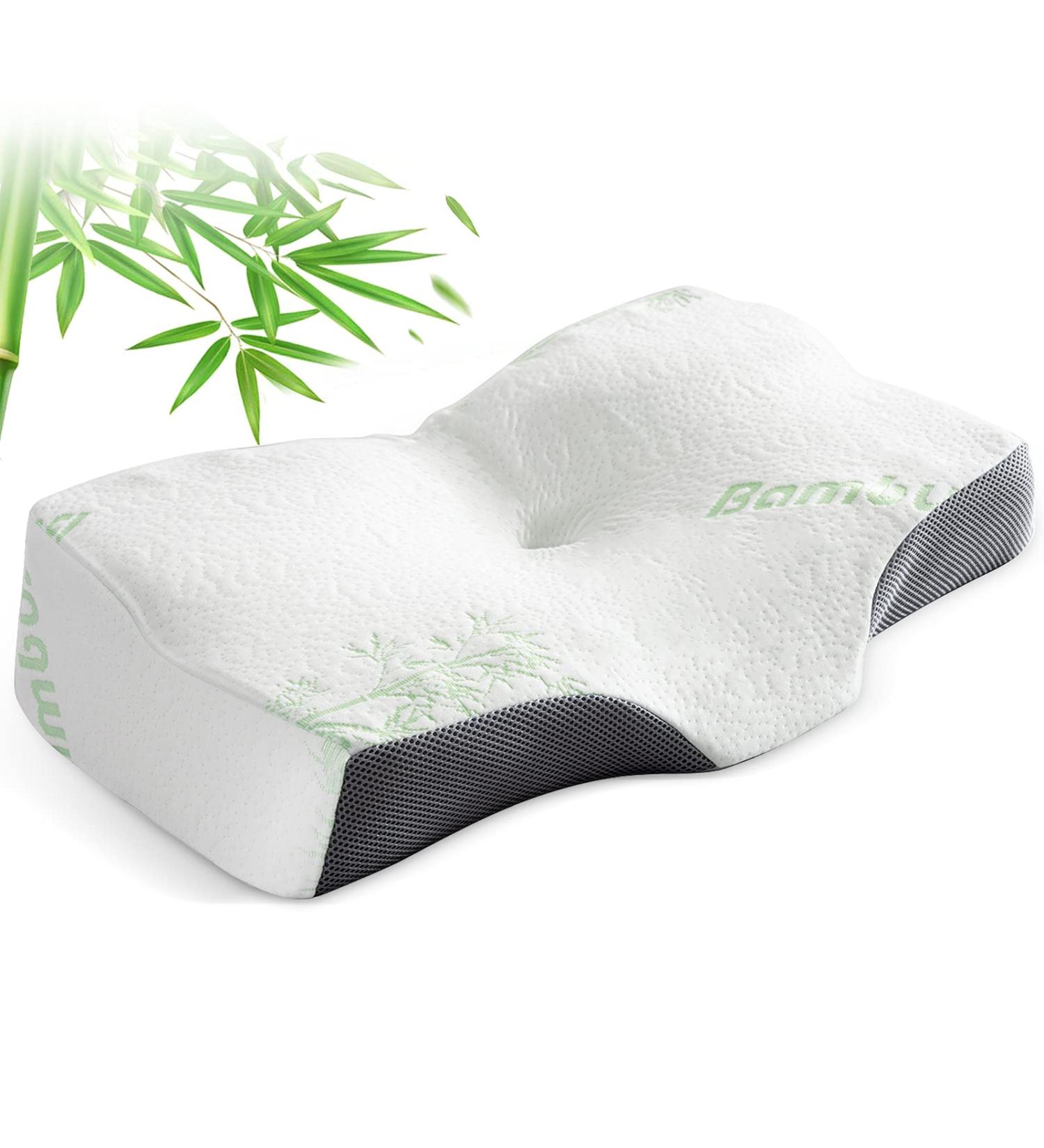 Replacement Bamboo Fiber Pillowcase for Cervical Memory Foam Butterfly Pillow - SIGOODS Contour Pillow Cover - Buy Online on GoSupps.com