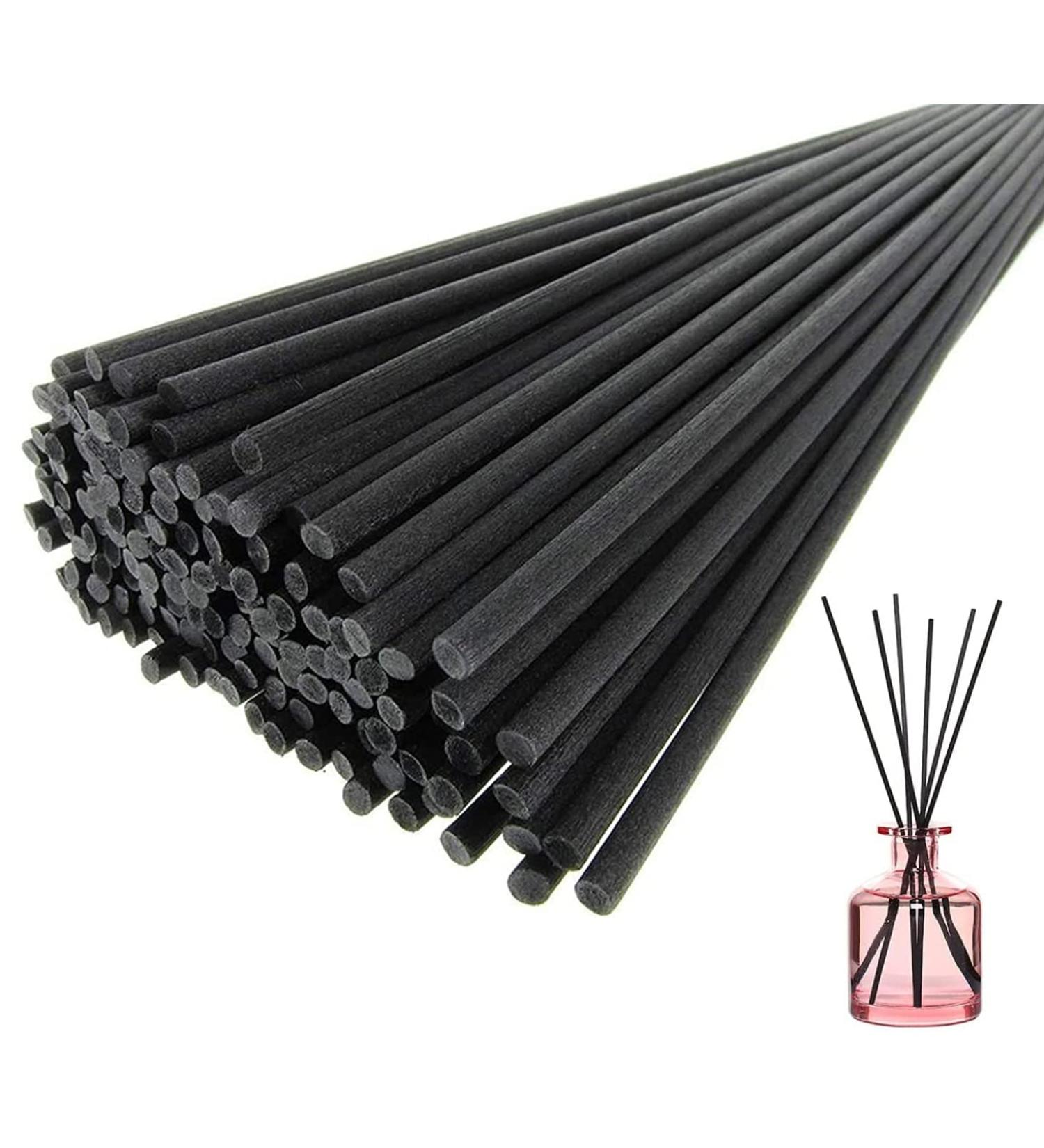 Rattan Aroma Diffuser Sticks - 24cm Natural Fiber Fragrance Sticks (160 pcs) for Room Scenting & Replacement - Buy Online on GoSupps.com