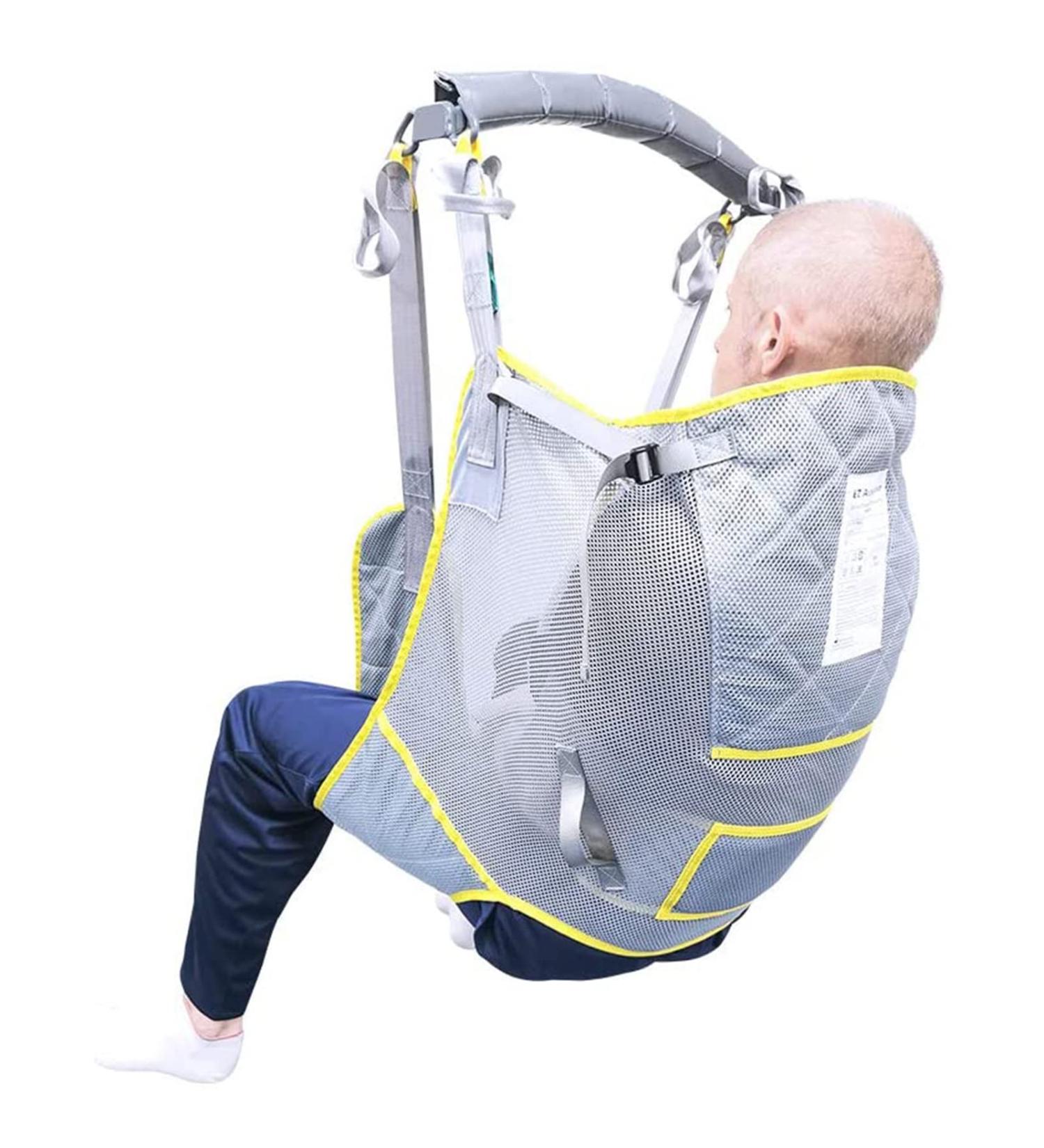 Patient Lift Toileting Mesh Sling Transfer Belt Four Point Support Full Body Sling Medical Transfer Equipment for Patients Shower Commode Transfer Helper (Size : M) Medium - Buy Online on GoSupps.com