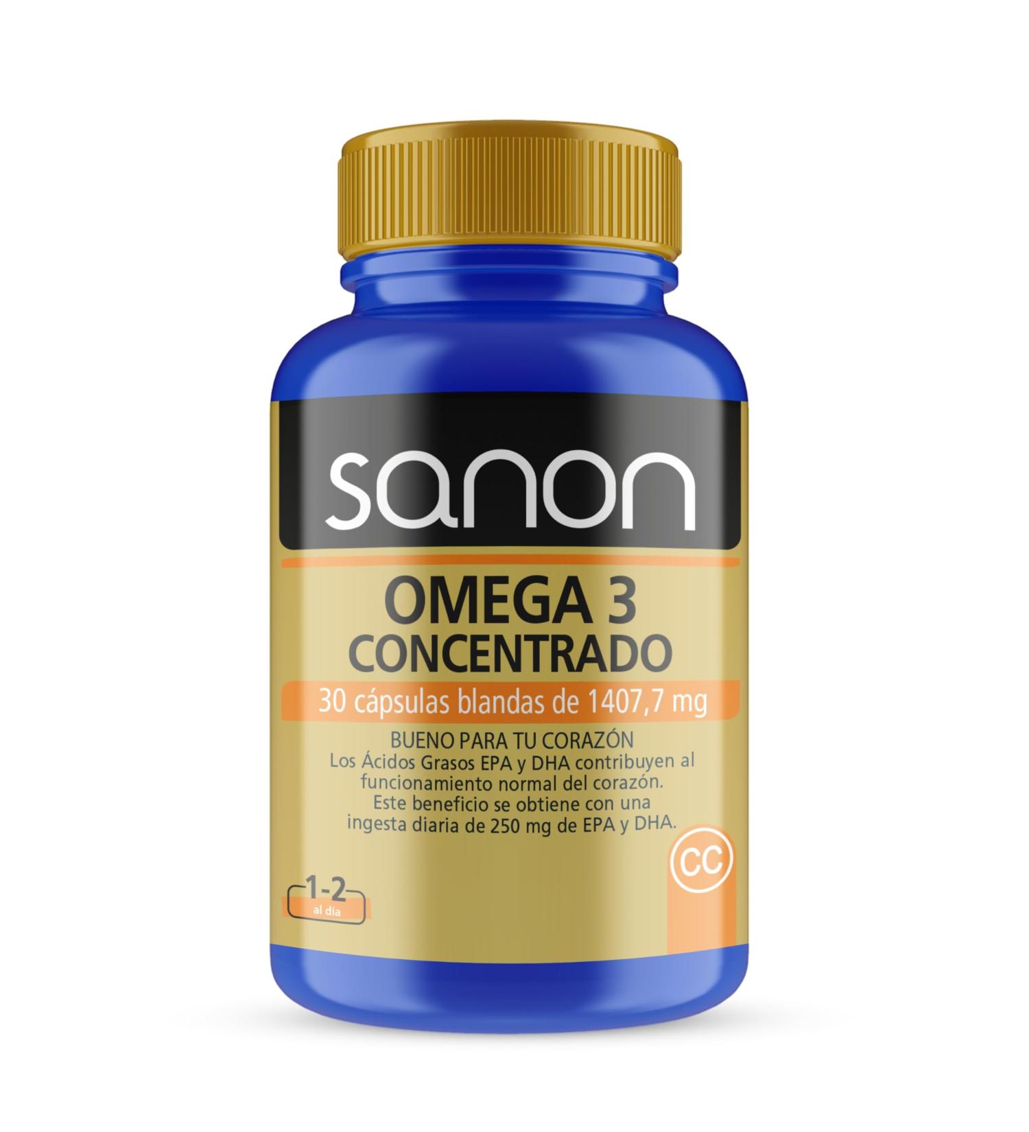 SANON omega 3 concentrated 30 capsules of 1418.9 mg - Buy Online on GoSupps.com