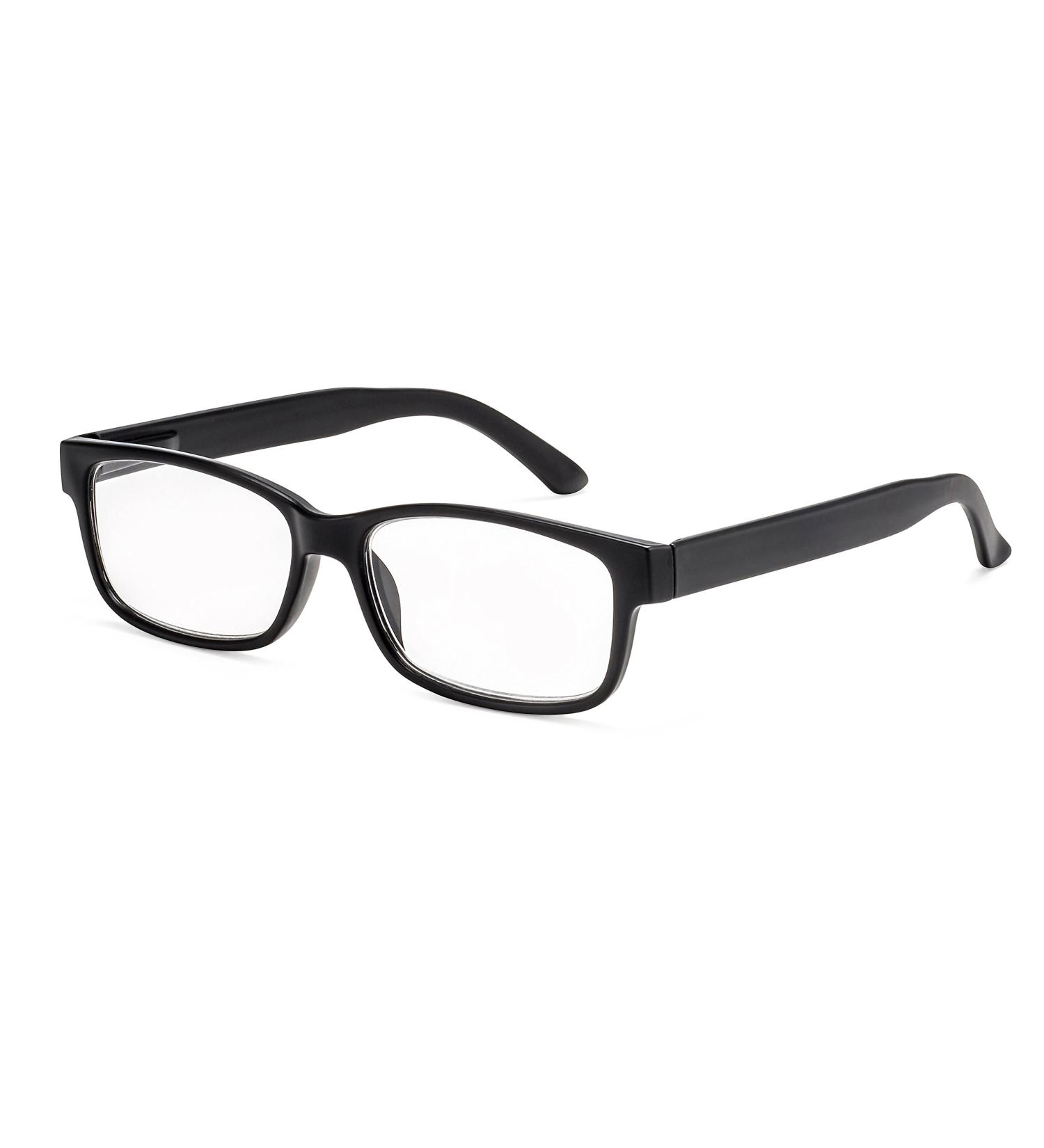 Filtral Square Reading Glasses | Modern Flexible Spring Temples | Unisex +1.50 Diopter - Black - Buy Online on GoSupps.com
