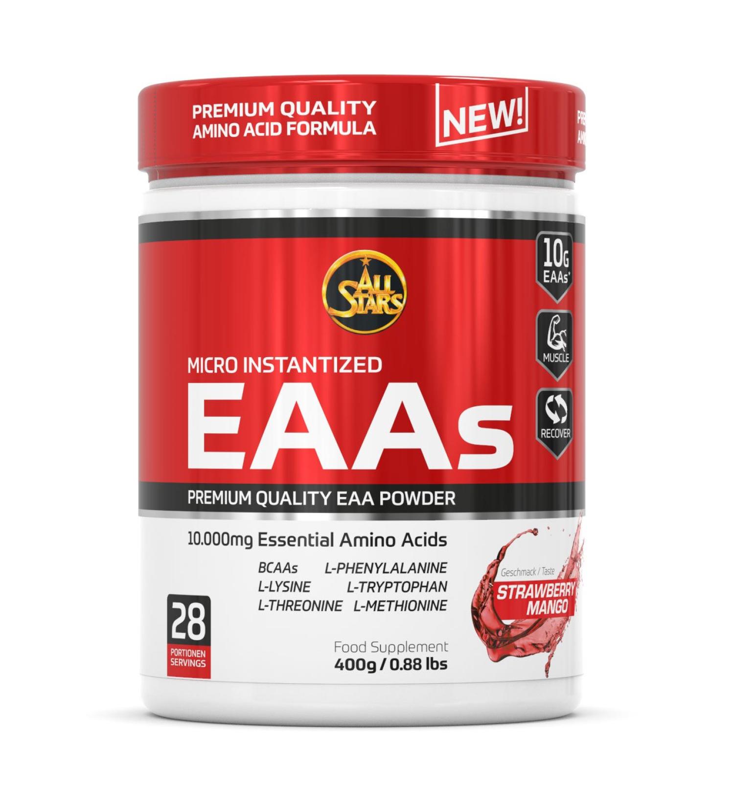All Stars EAA Powder - Strawberry-Mango Flavor (400g) | International Shipping Available - Buy Online on GoSupps.com