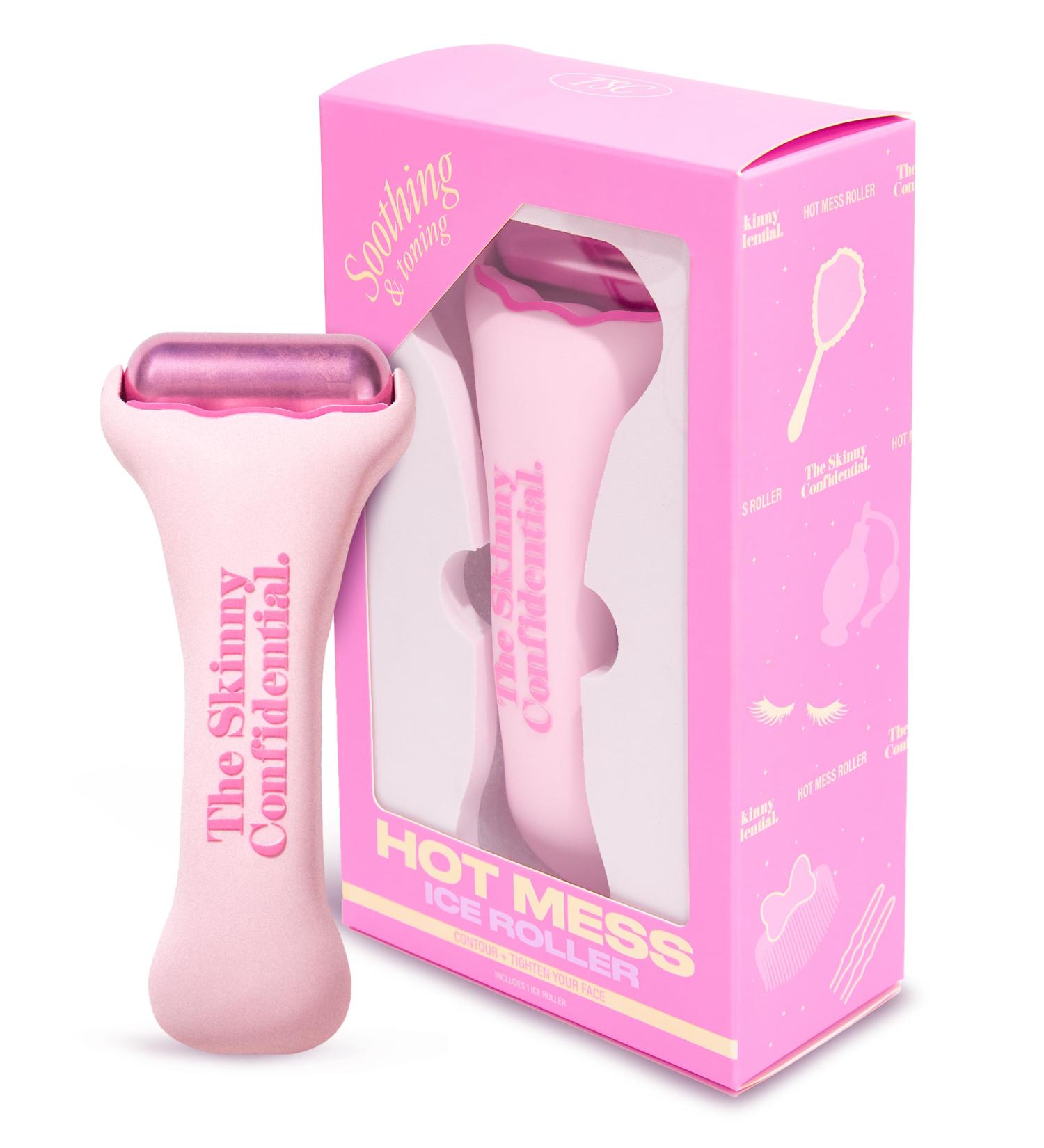 Buy The Skinny Confidential Hot Mess Ice Roller - Ultimate Facial Roller for Contouring Tightening & De-Puffing Skin - Perfect Self-Care Gift for Radiant Skin - Buy Online on GoSupps.com