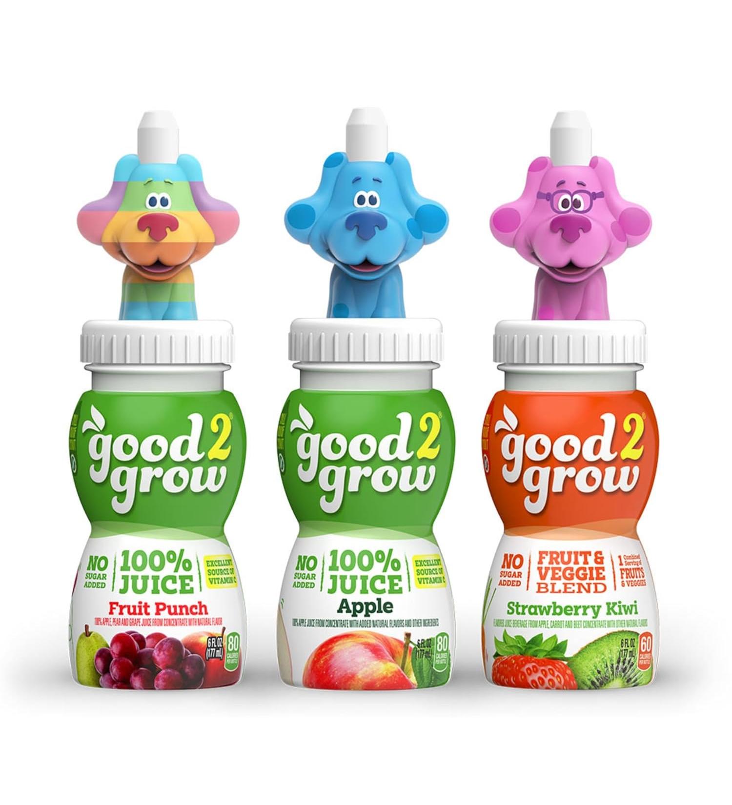 good2grow Blue's Clues - Apple, Fruit Punch, Strawberry Kiwi - Pack of 3 - 6 Fl Oz. - Buy Online on GoSupps.com