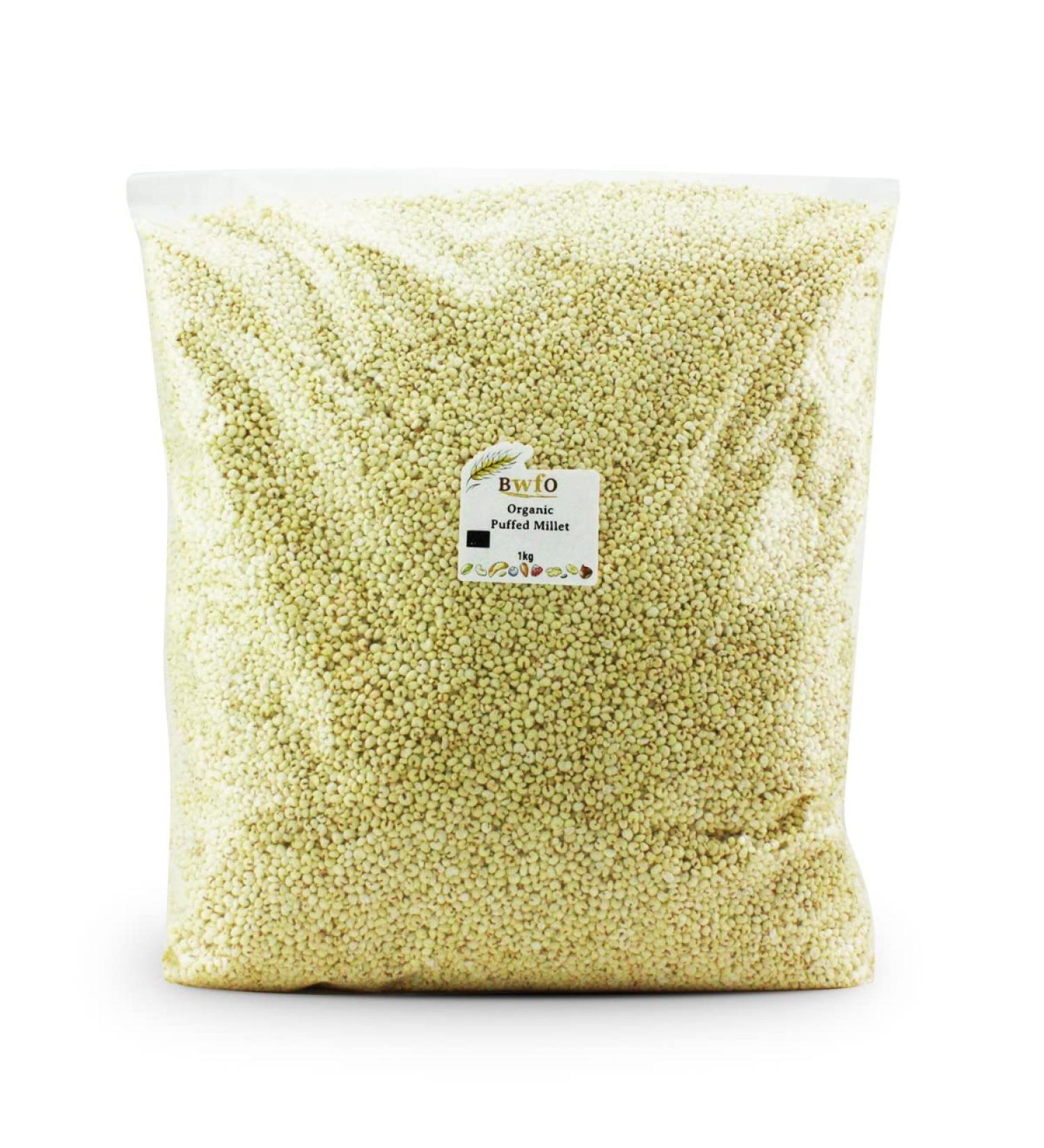 Organic Puffed Millet 1kg (BWFO)