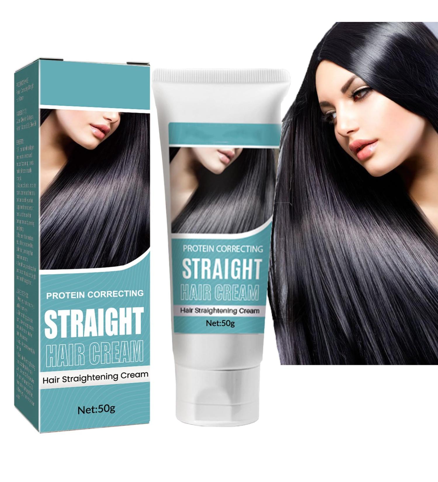 Protein Correcting Hair Straightening Cream Crema lisciante Protein Correcting Hair Straightening Cream Professional Keratin Hair Treatment Collagen Repairs and Regenerates Hair Straightening Suitable - Buy Online on GoSupps.com