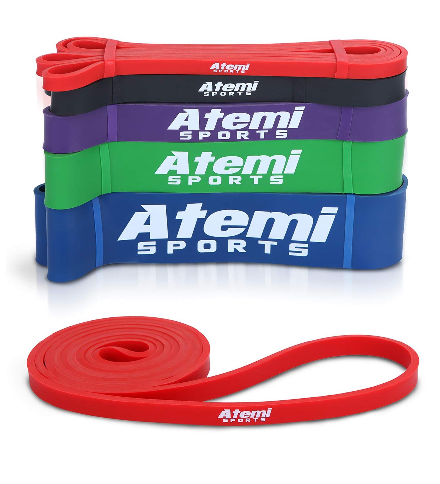 Resistance Pull Up Band for Strength Training | Exercise Loop Band for Men or Women | Home Workout Band - Red (7-15KG) - Buy Online on GoSupps.com