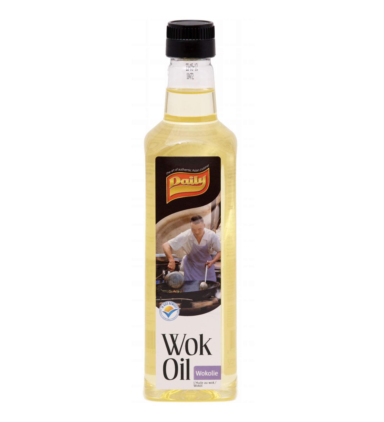 Buy Daily Wok Oil 6-Pack (6 x 500 ml) | Premium Cooking Oil for International Shipping - Buy Online on GoSupps.com