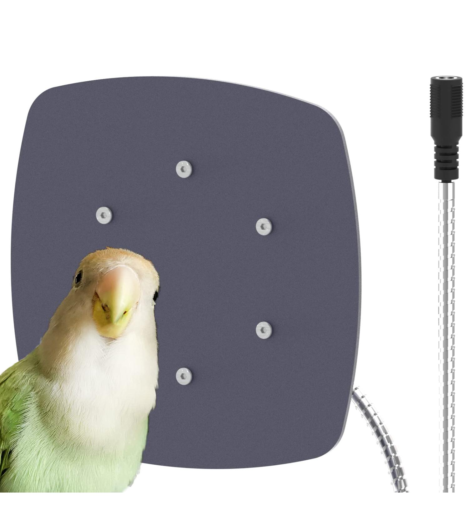 Ogioxam Bird Heater - Thermostatical Bird Warmer for Parakeets | IP67 Waterproof & 12V Bird Accessories - Buy Online on GoSupps.com