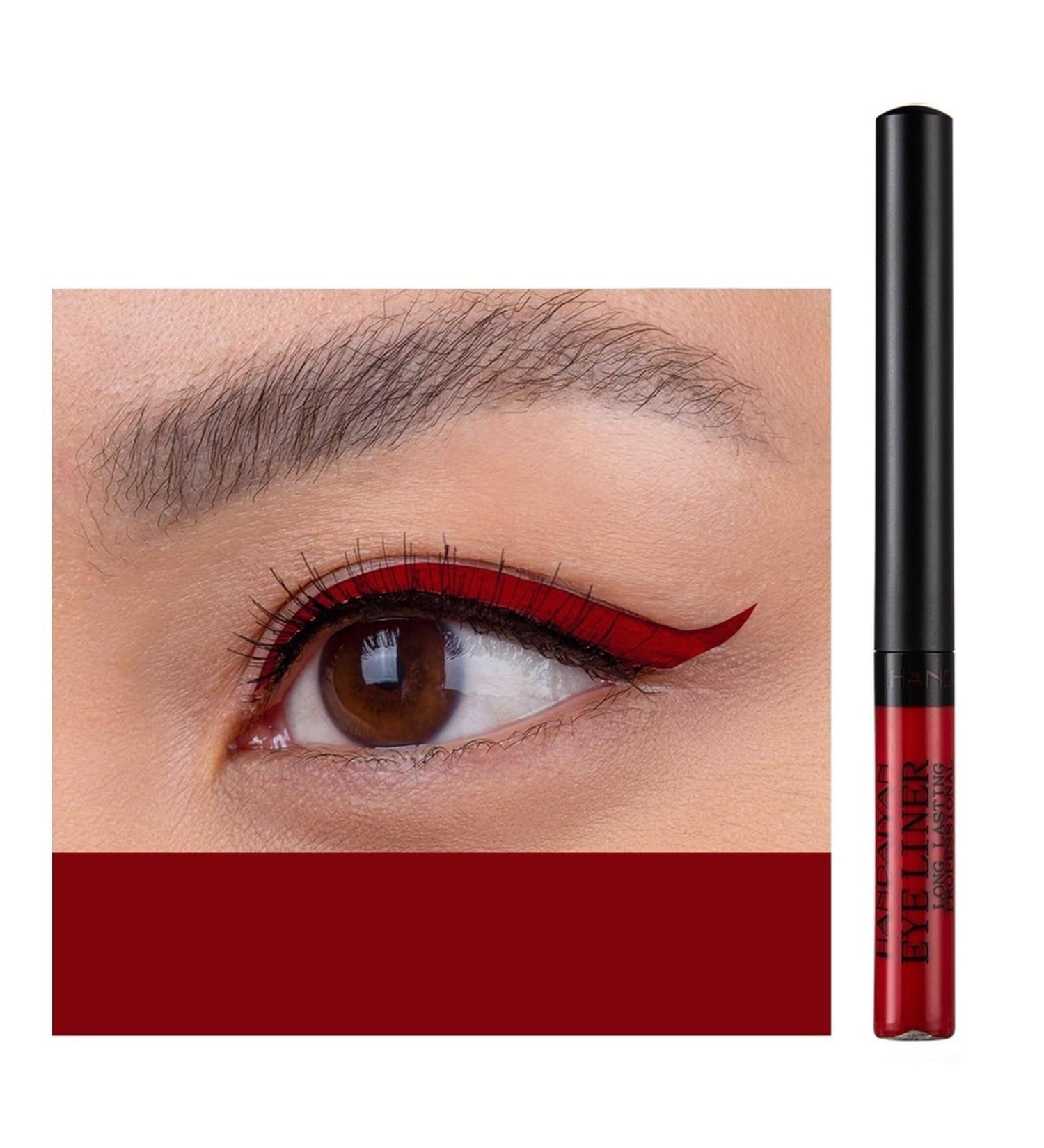 Liquid Colored Eyeliner Pencils Fluorescent Eye Liner Neon Eyeliner Waterproof Halloween Eyeliner Rainbow Eyeliner Matte Colored Eye Liner Multichrome Liquid Eyeliner Quick Dry Eyeliners (Colo - Buy Online on GoSupps.com