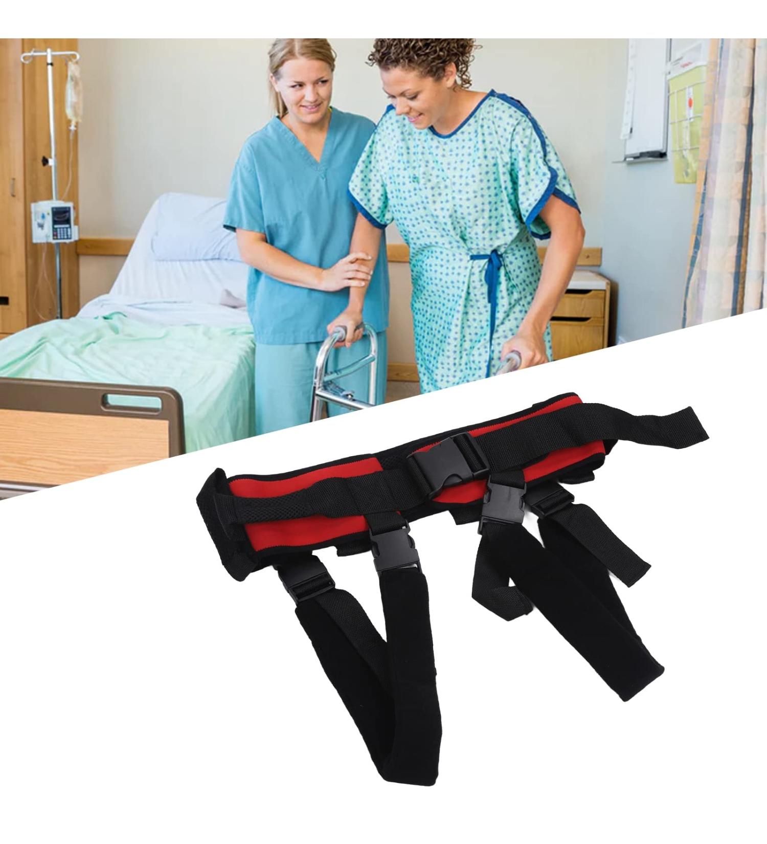Transfer Belt with Handles & Leg Loops - Safe Aide Patient Care Walking Sling (L) | International Shipping Available - Buy Online on GoSupps.com