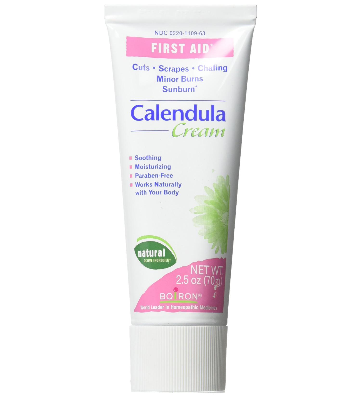 Boiron Calendula Cream - Natural First Aid with Active Ingredients | 2.5 oz - Fast International Shipping - Buy Online on GoSupps.com