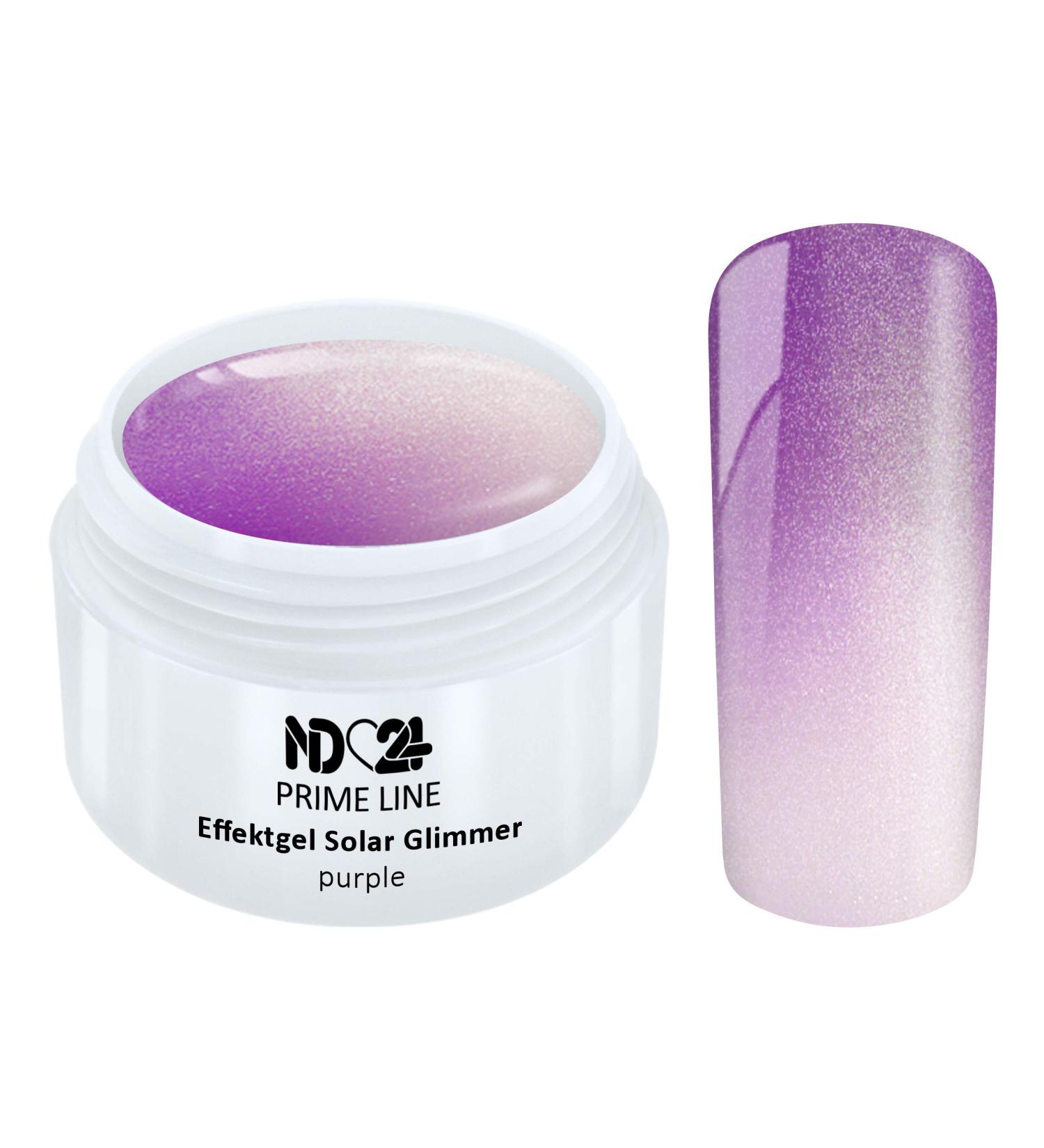 Buy Prime Line UV LED Effect Gel Solar Glimmer Purple - 5ml | Made in Germany - International Shipping Available - Buy Online on GoSupps.com