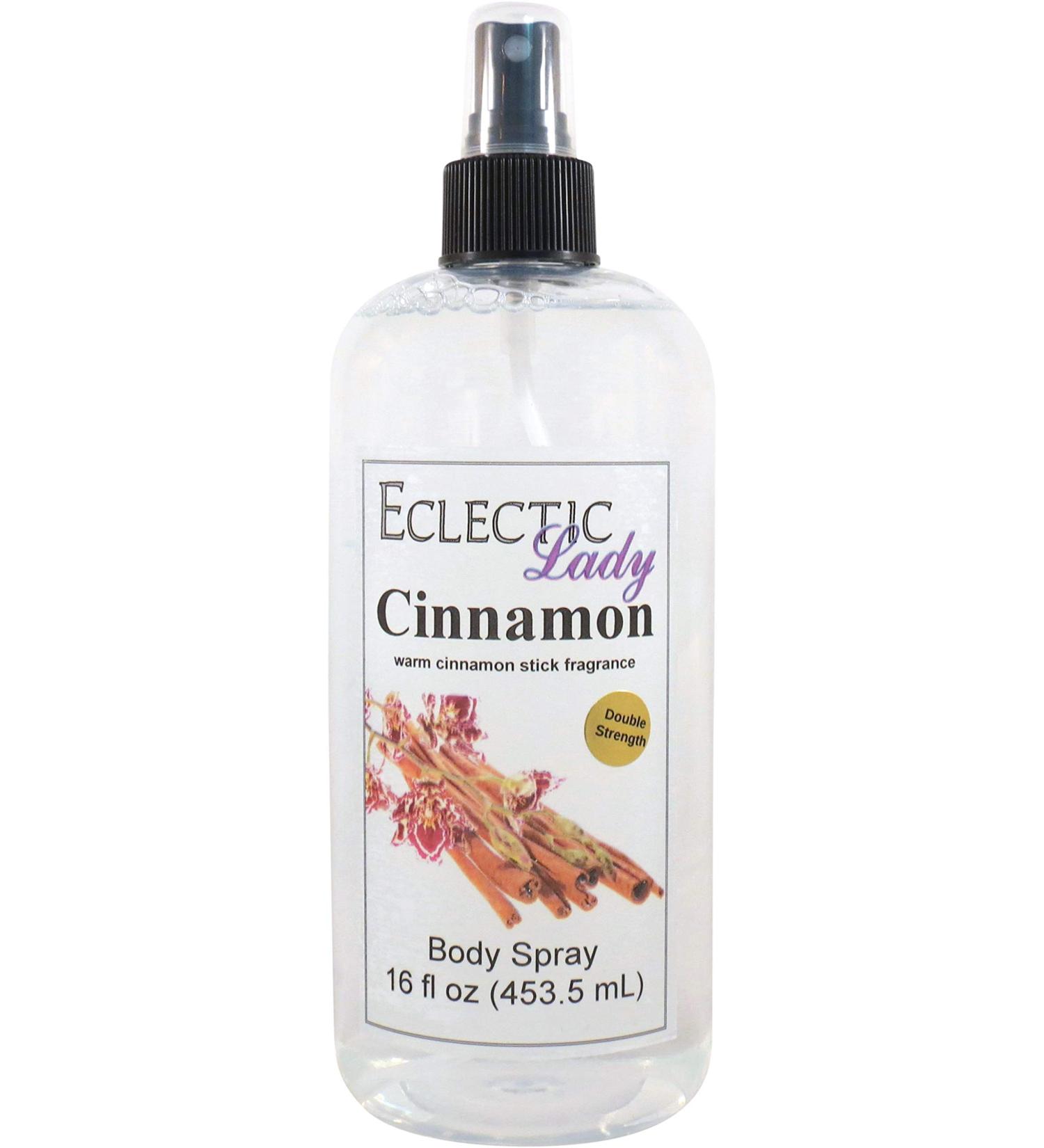 Cinnamon Body Spray (Double Strength) 16 ounces Body Mist for Women with Clean Light & Gentle Fragrance Long Lasting Perfume with Comforting Scent for Men & Women Cologne with Soft Subtle Aroma Double Strength 16 Fl Oz (Pack of 1) - Buy Online on GoSupps.com