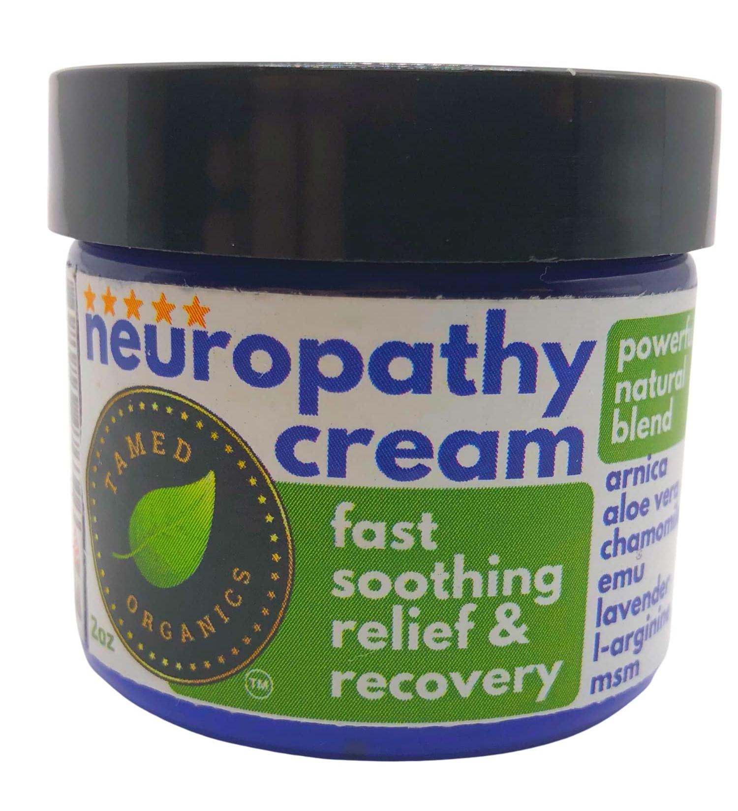 Neuropathy Nerve & Pain Relief Cream | Powerful Relief for Hands, Feet, Legs & Toes | Arnica, Aloe Vera, Emu, Chamomile | L-Arginine & MSM - Buy Online on GoSupps.com