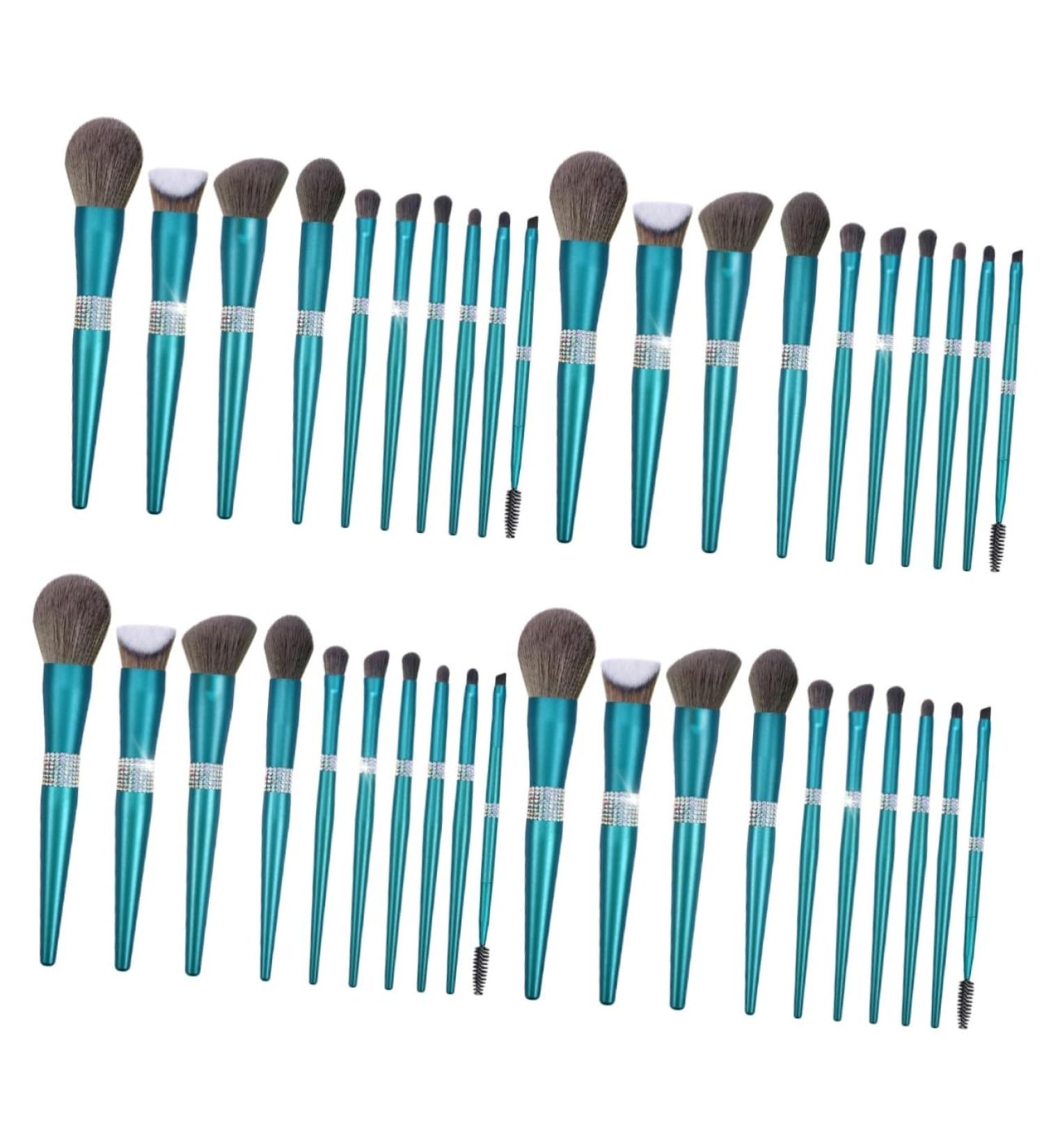 FRCOLOR 4 Sets Diamond Makeup Brush Face Beauty Tools Women Makeup Brush Makeup Applicator Make up Brush Eyeshadow Makeup Brush for Women Artificial Fiber Long Handle Foundation Miss - Buy Online on GoSupps.com