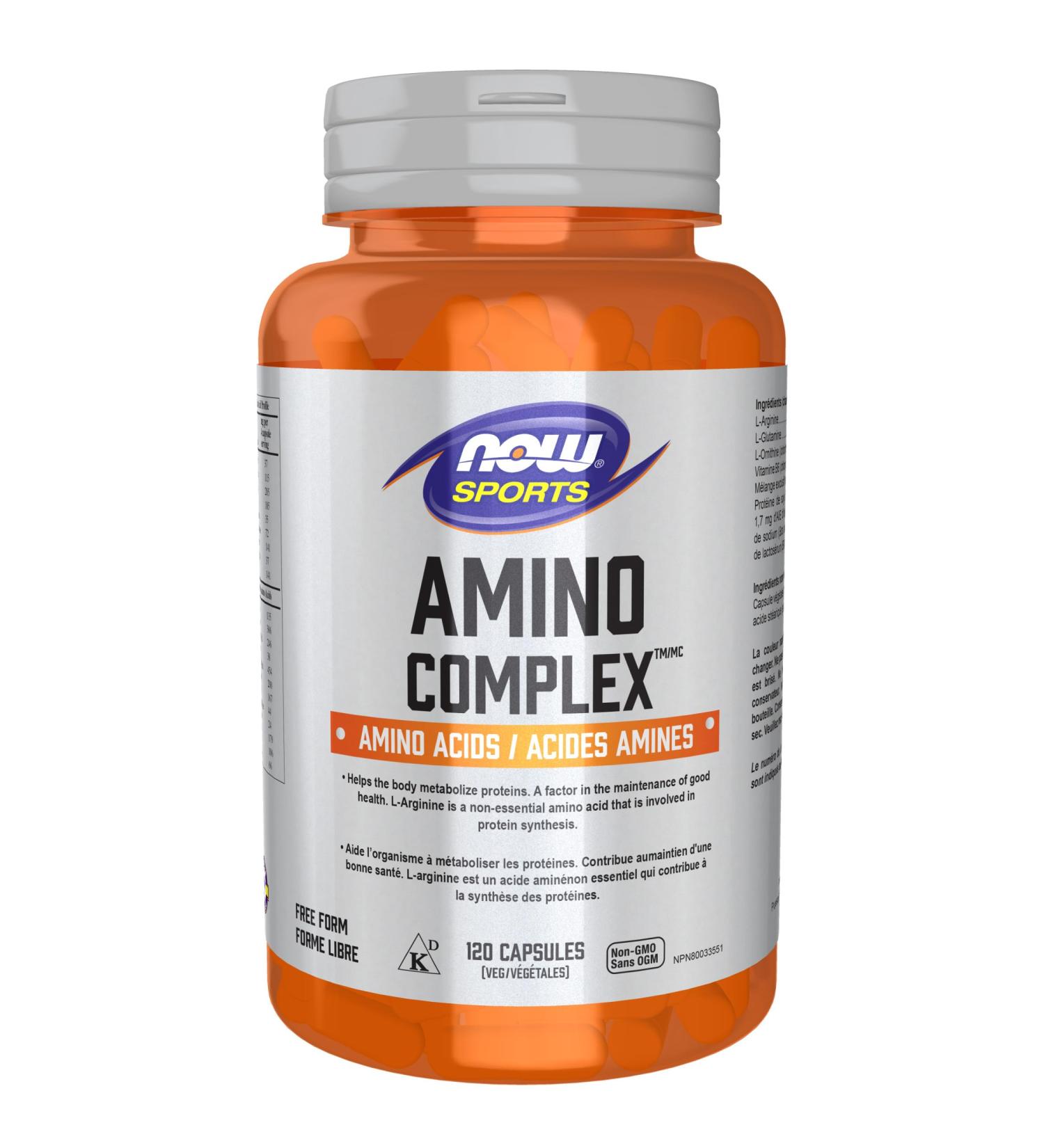 Now Foods Amino Complex 120cap - Buy Online on GoSupps.com