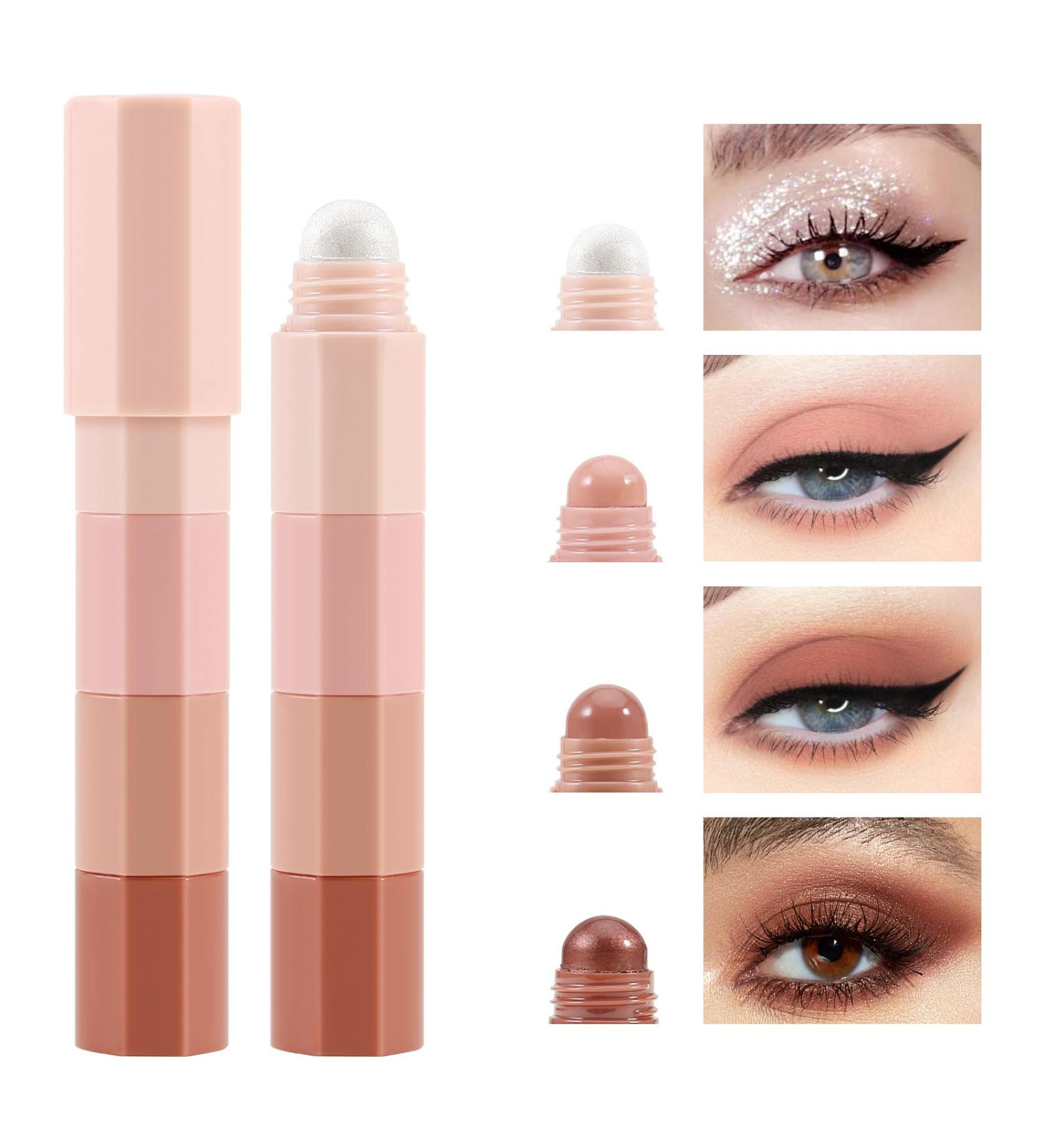 Boobeen Stick Ombre Paupi res Cr me Crayon Ombre Paupi res Tr s Pigment Longue Dur e Stylo Eclaircisseur pour les Yeux Finition Matte et Scintillante A# - Buy Online on GoSupps.com
