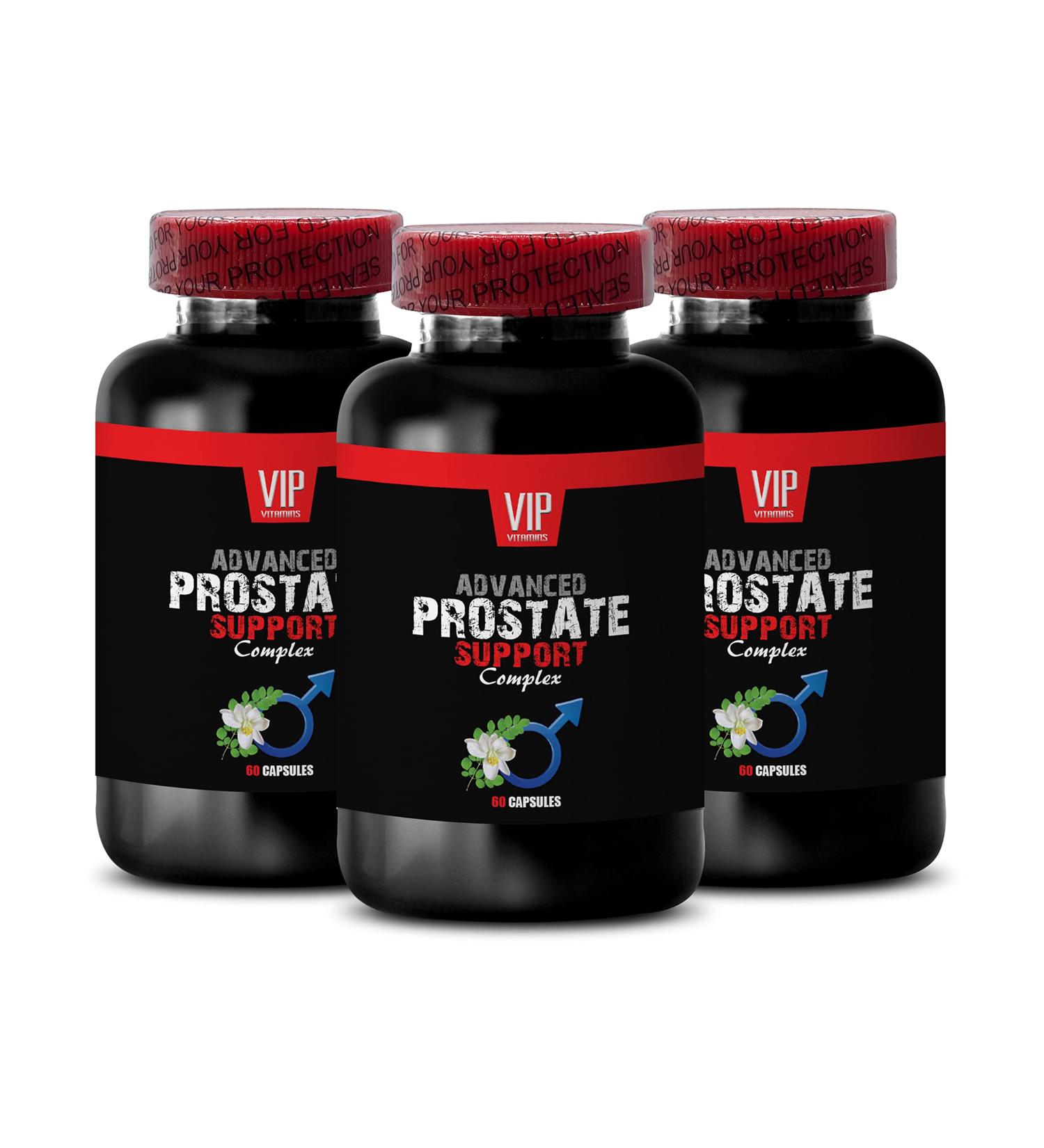 VIP VITAMINS Red Raspberry Tea Leaves - Advanced Prostate Support - Male Booster Energy - 3 Bottles 180 Capsules - Buy Online on GoSupps.com
