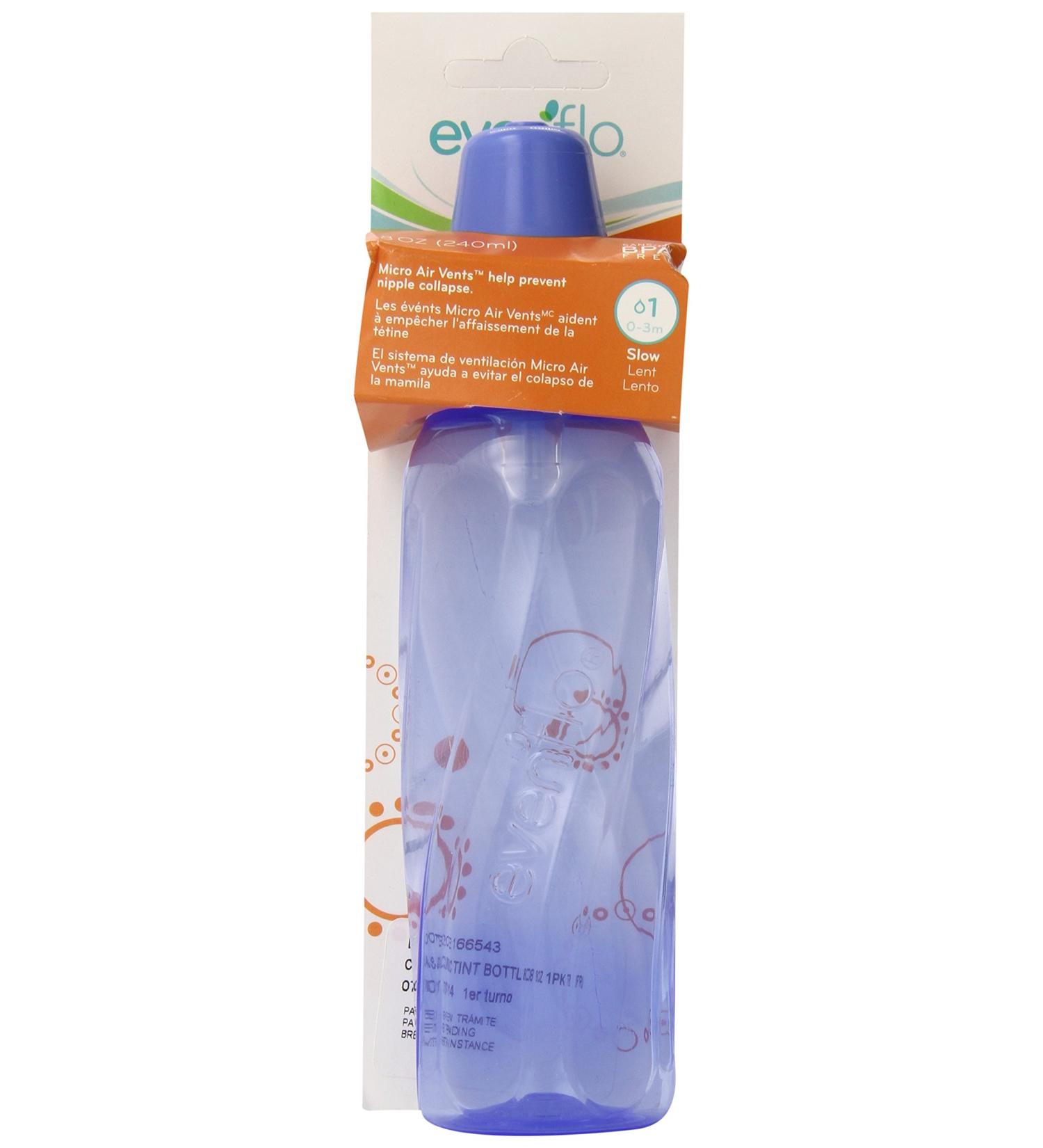 Evenflo Classic Tinted PP 8 oz Baby Bottle - Discontinued Model - Buy Online on GoSupps.com