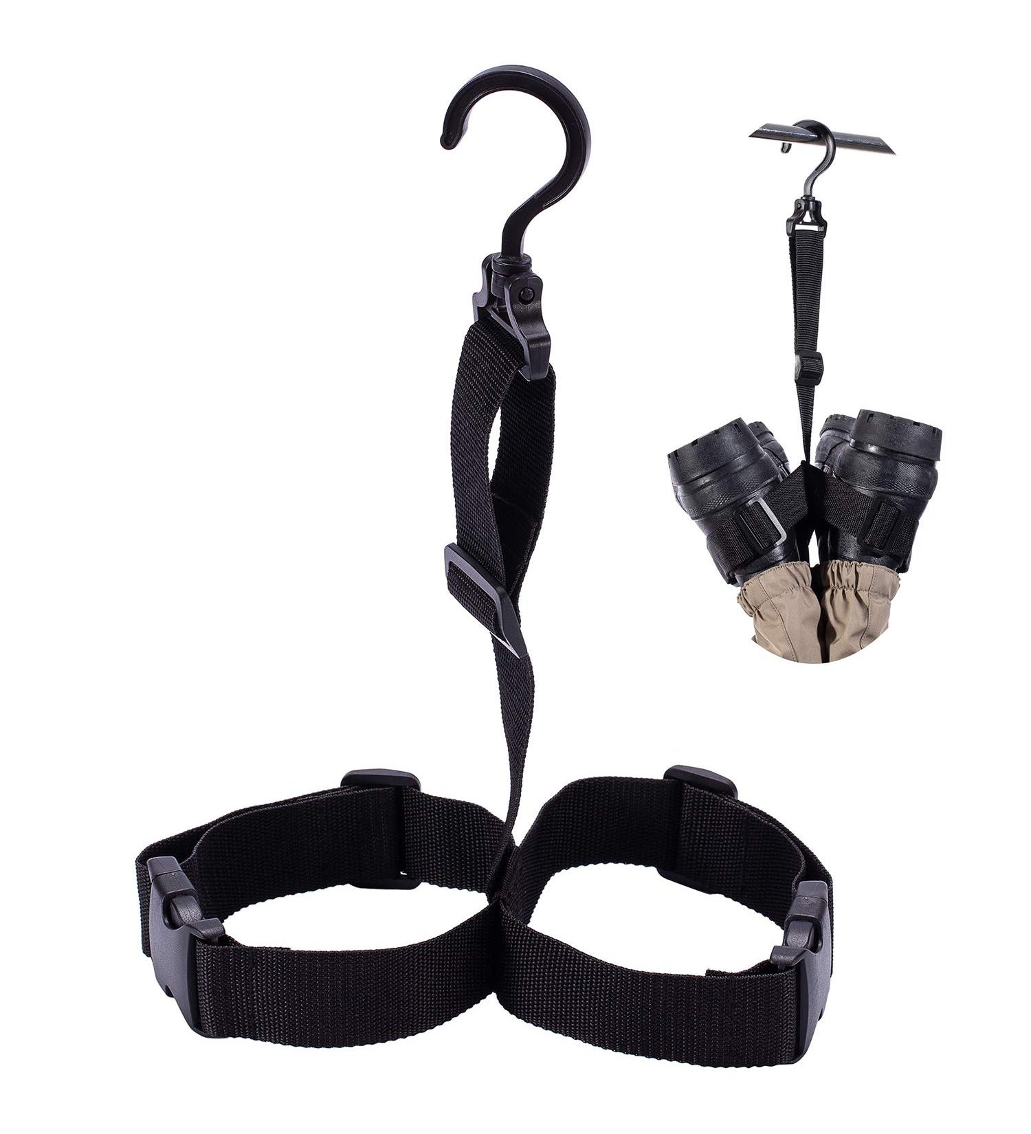 BASSDASH Fishing Wader Boot Hanger | Adjustable Storage & Drying Strap - Buy Online on GoSupps.com