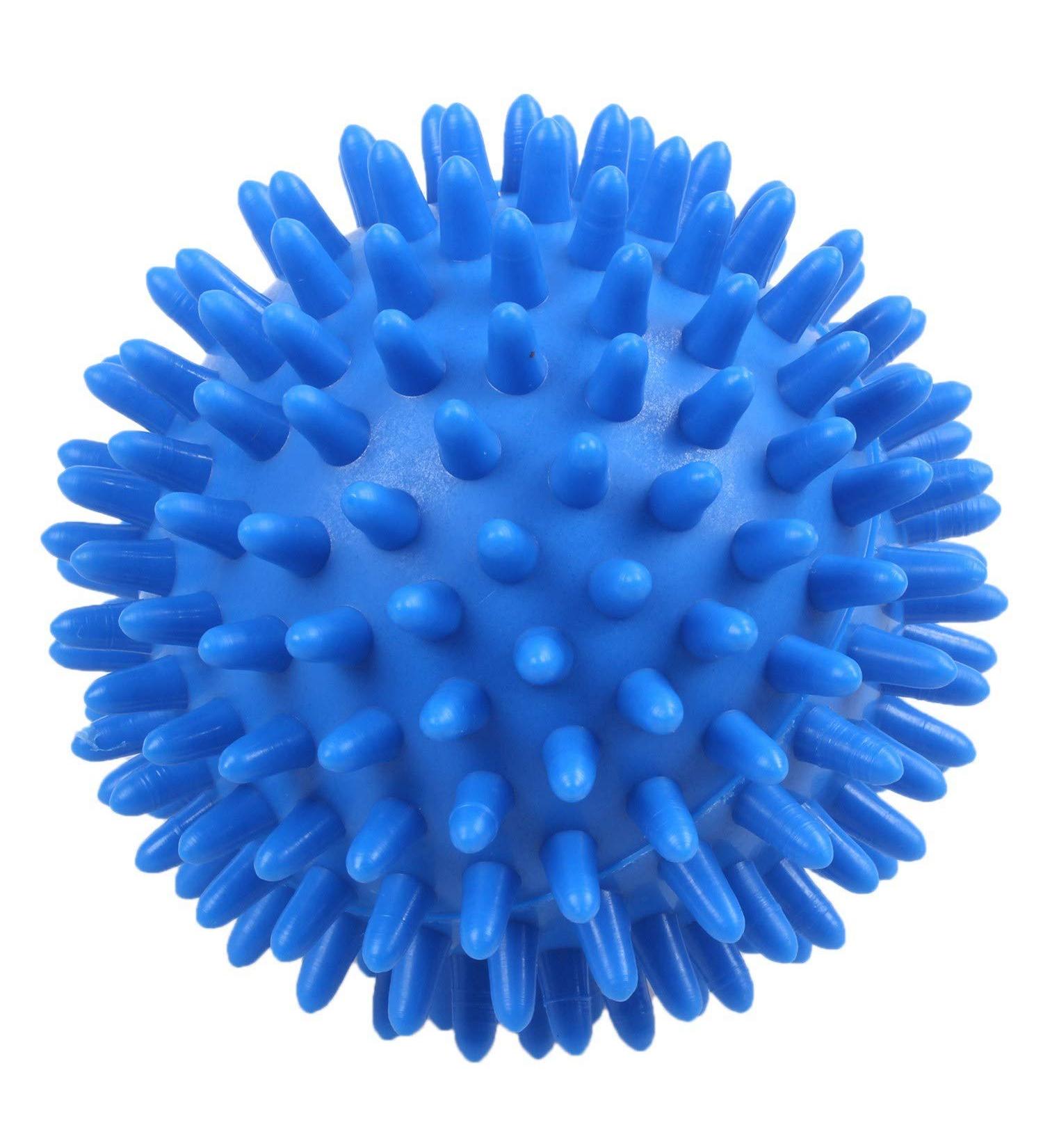 Yoligan Soft Massage Ball - 8 cm for Palms Feet Neck & Back Relief - Blue | International Shipping Available - Buy Online on GoSupps.com