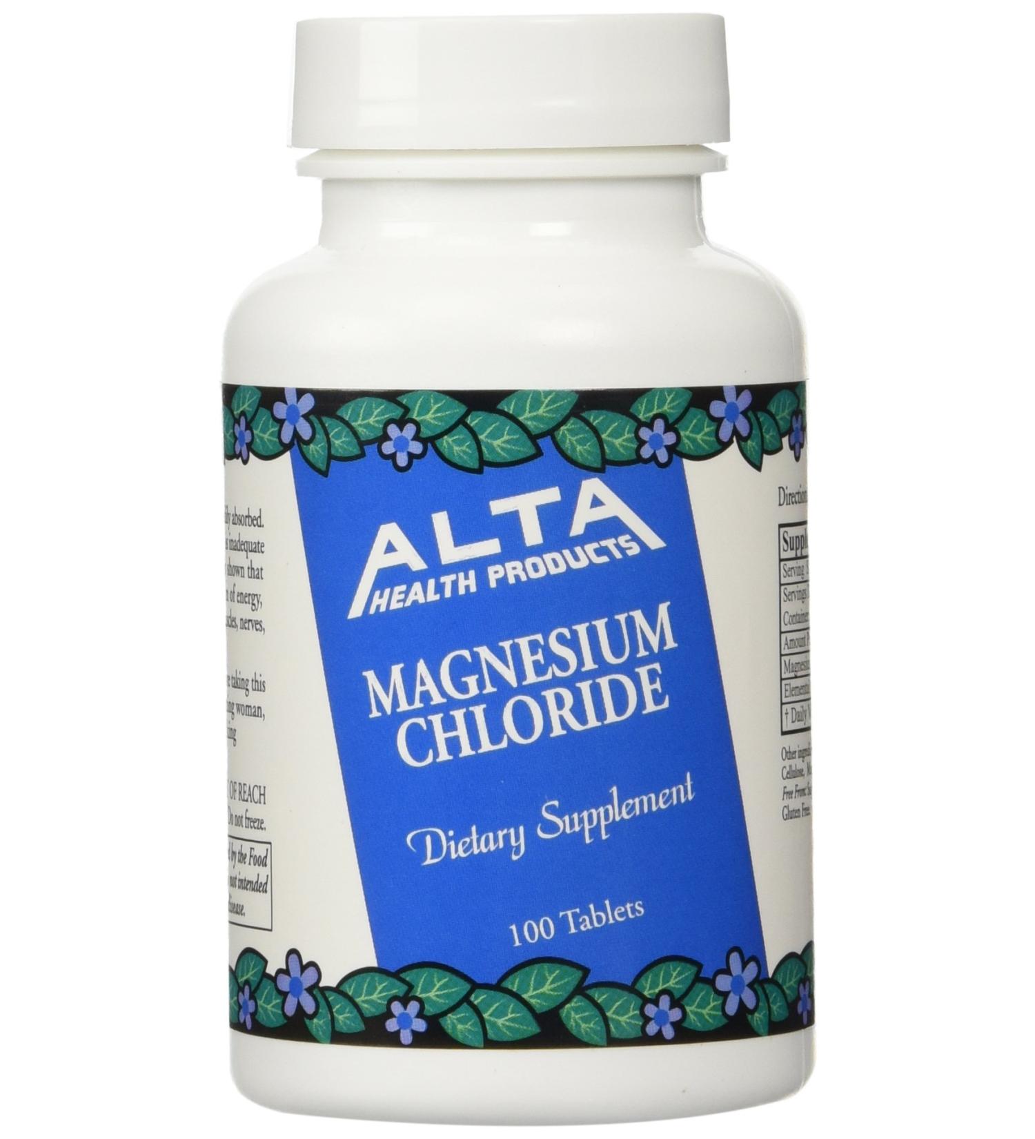Alta Health Alta Health Magnesium Chloride 100 (Pack of 2) 100 Count - Buy Online on GoSupps.com