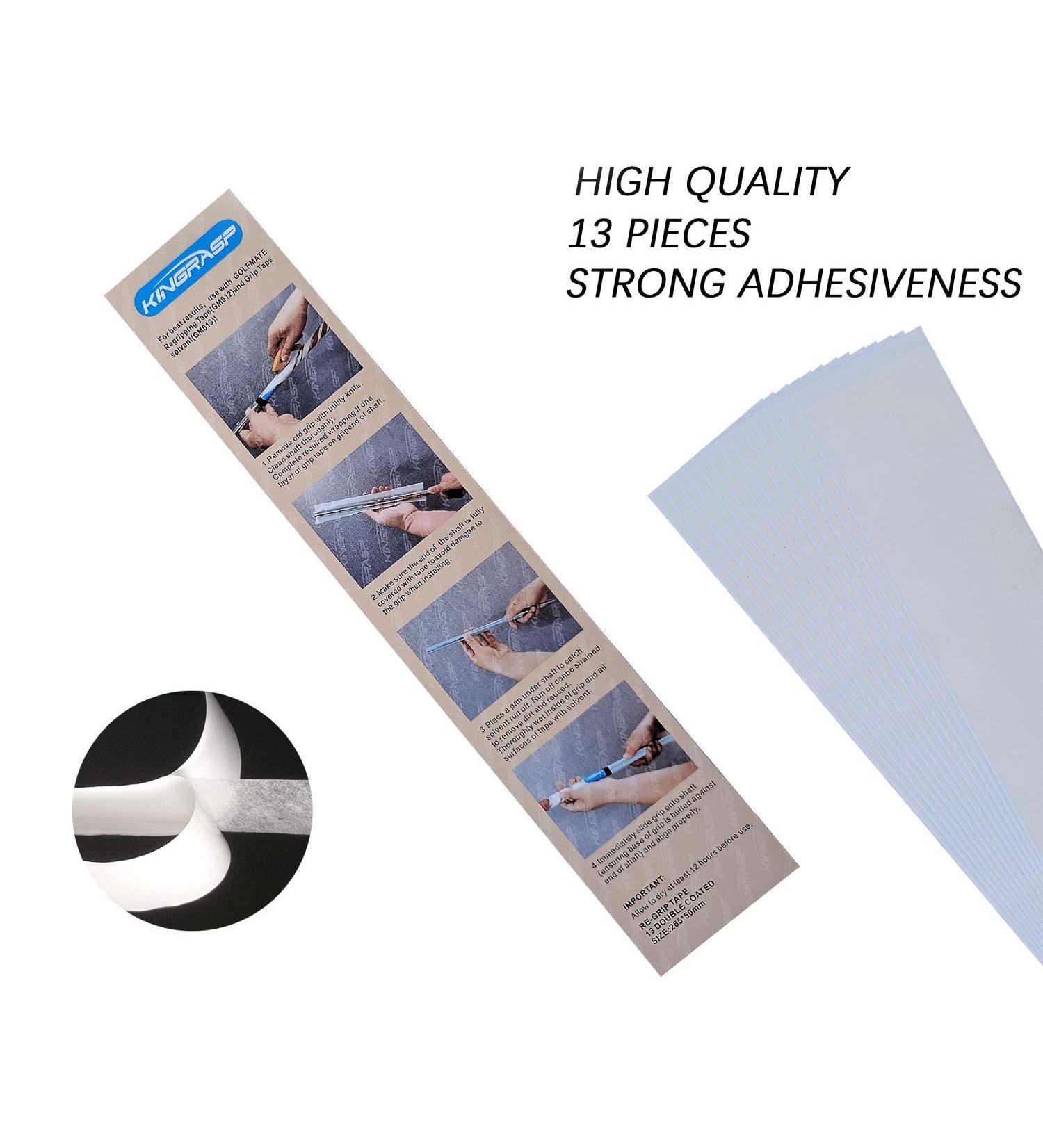 KINGRASP Complete Golf Grip Kit - Professional Quality Regripping Solution with Hook Blade and Tape - 13pcs Set - Buy Online on GoSupps.com