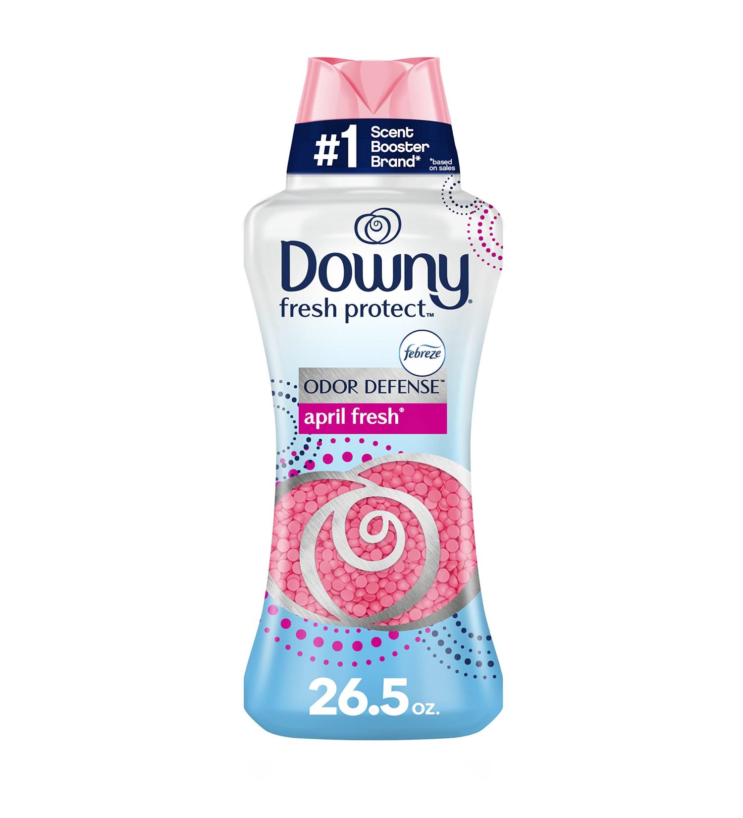 Downy Fresh Protect Laundry Scent Booster Beads with Febreze Odor Defense - April Fresh - 26.5 oz - Use with Fabric Softener - Buy Online on GoSupps.com