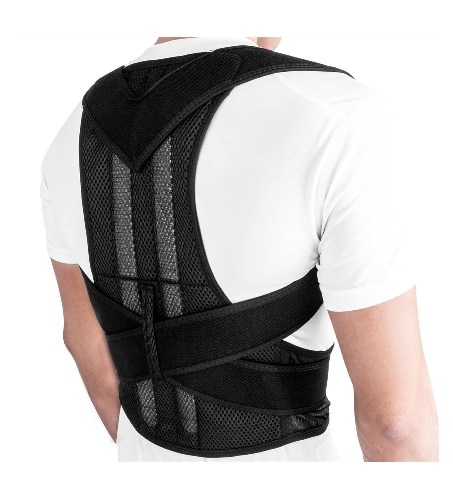 Lumbar Support Lower Back Belt Brace Waist-Support Back Posture Corrector Breathable Back Support Shoulder for Men Women Lumbar Brace Corset Back Belt (Size : Xx-Large) (Small) (XXX) - Buy Online on GoSupps.com