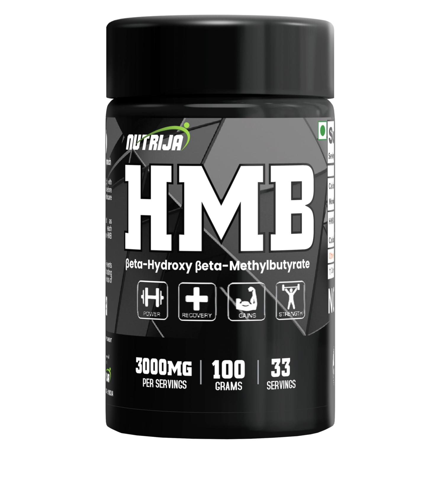 Buy Pure HMB Powder 100 Grams - Beta-Hydroxy Beta-Methylbutyrate | International Shipping Available - Buy Online on GoSupps.com