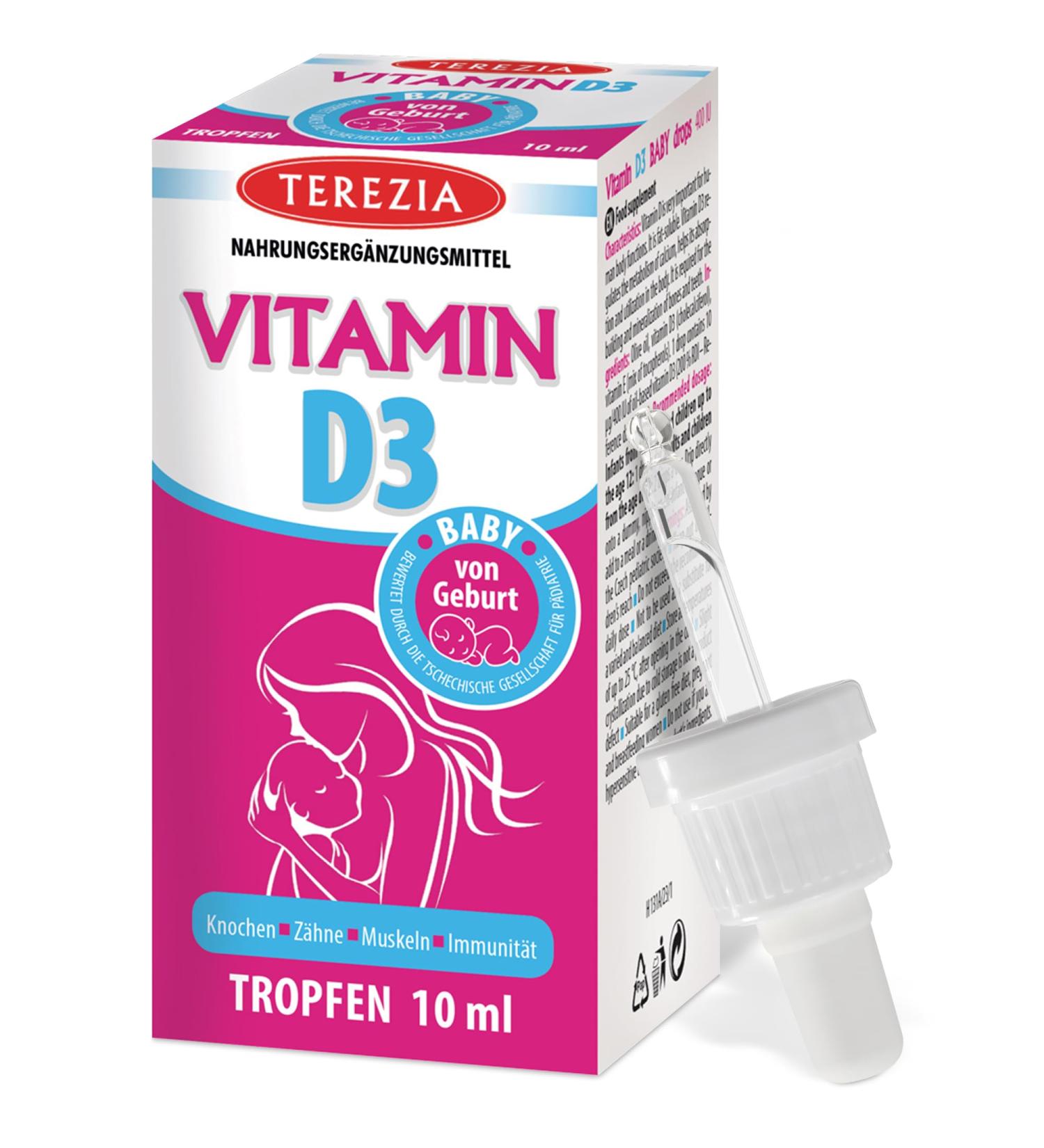  TEREZIA Vitamin D3-30 gr - Buy Online on GoSupps.com