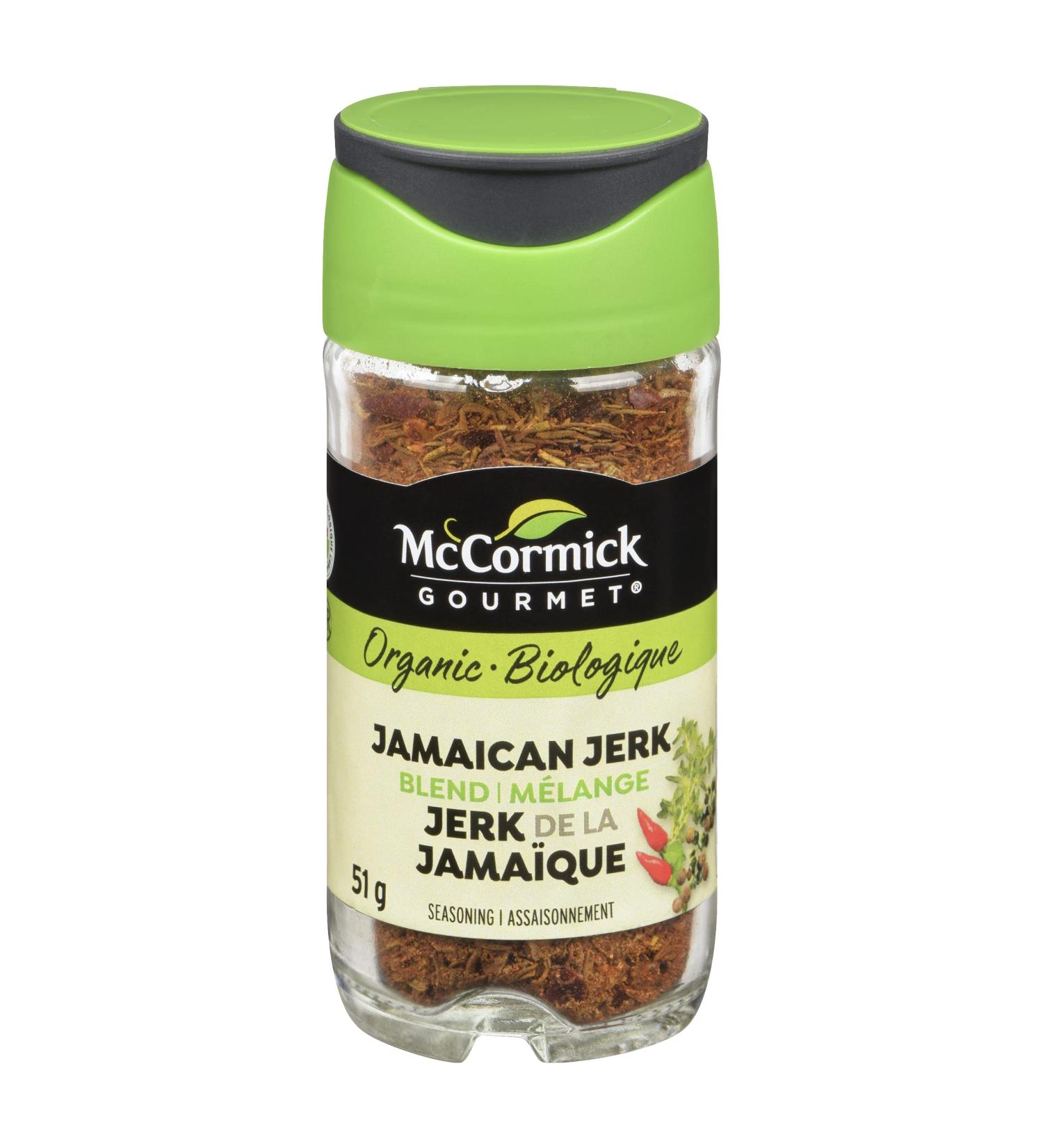 McCormick Gourmet Premium quality Natural Herbs & Spices Organic Jamaican Jerk Seasoning 51g - Buy Online on GoSupps.com